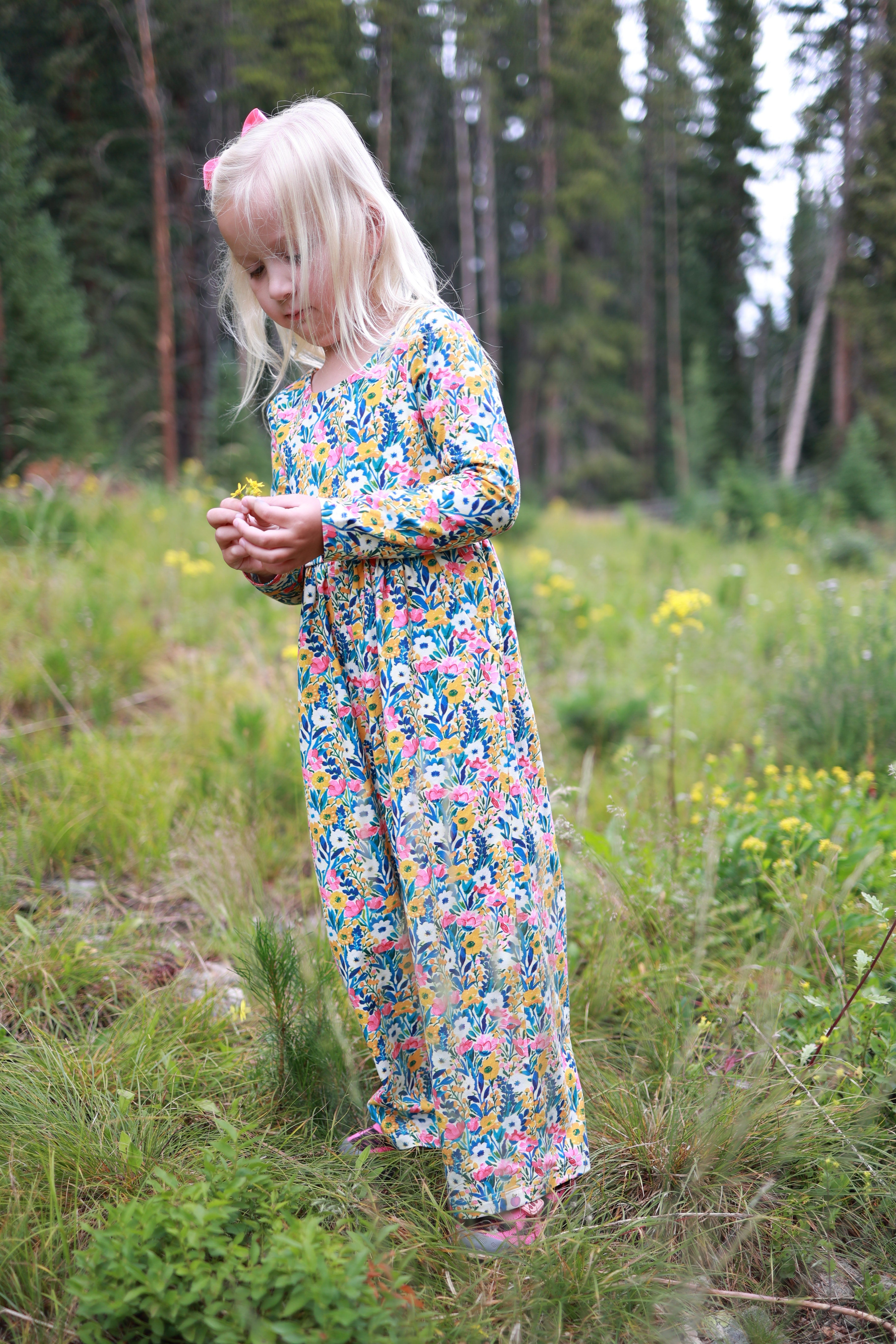 Ivy Romper - Whimsical Wildflowers