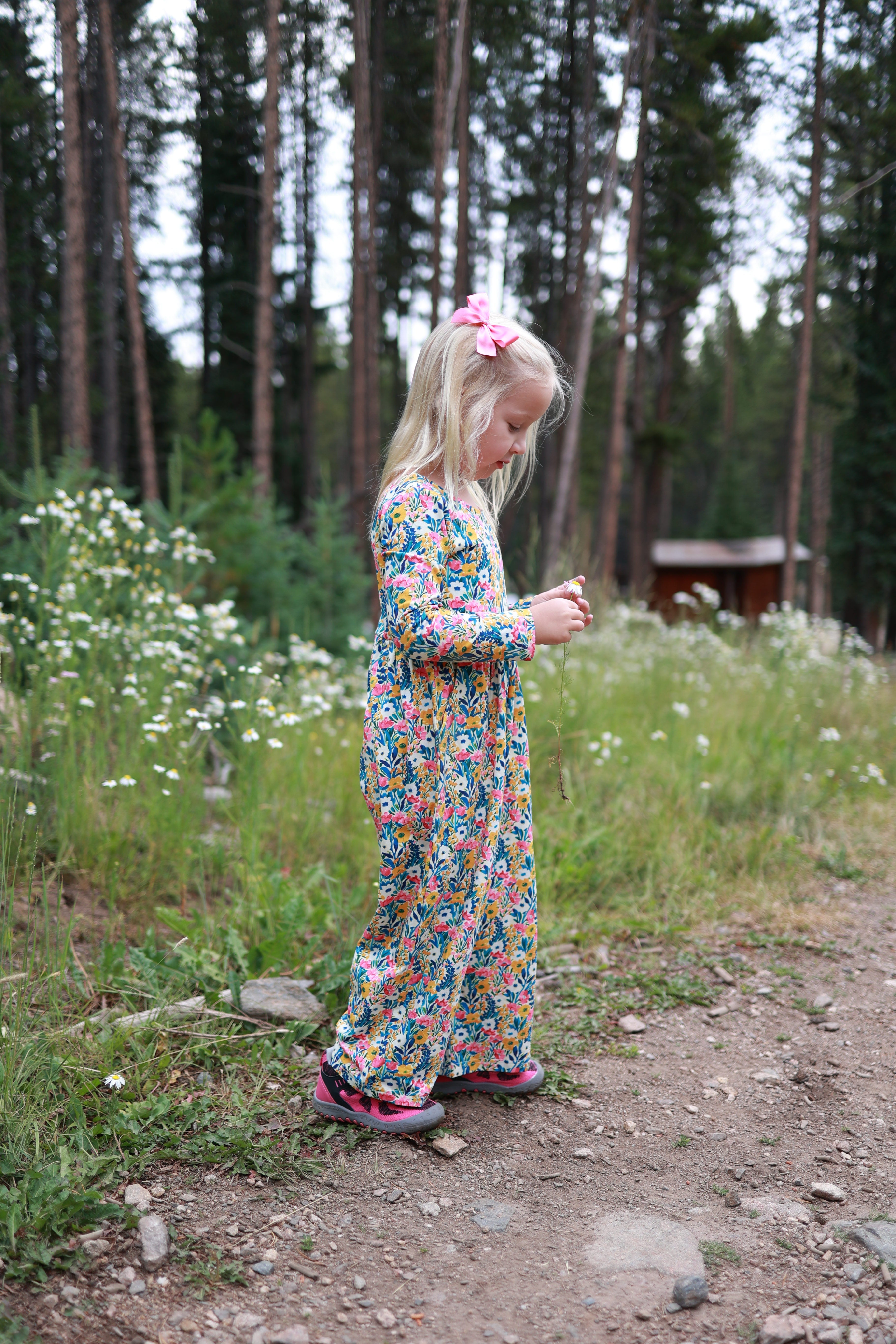 Ivy Romper - Whimsical Wildflowers