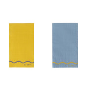Signature Napkins, Blue & Yellow (16)