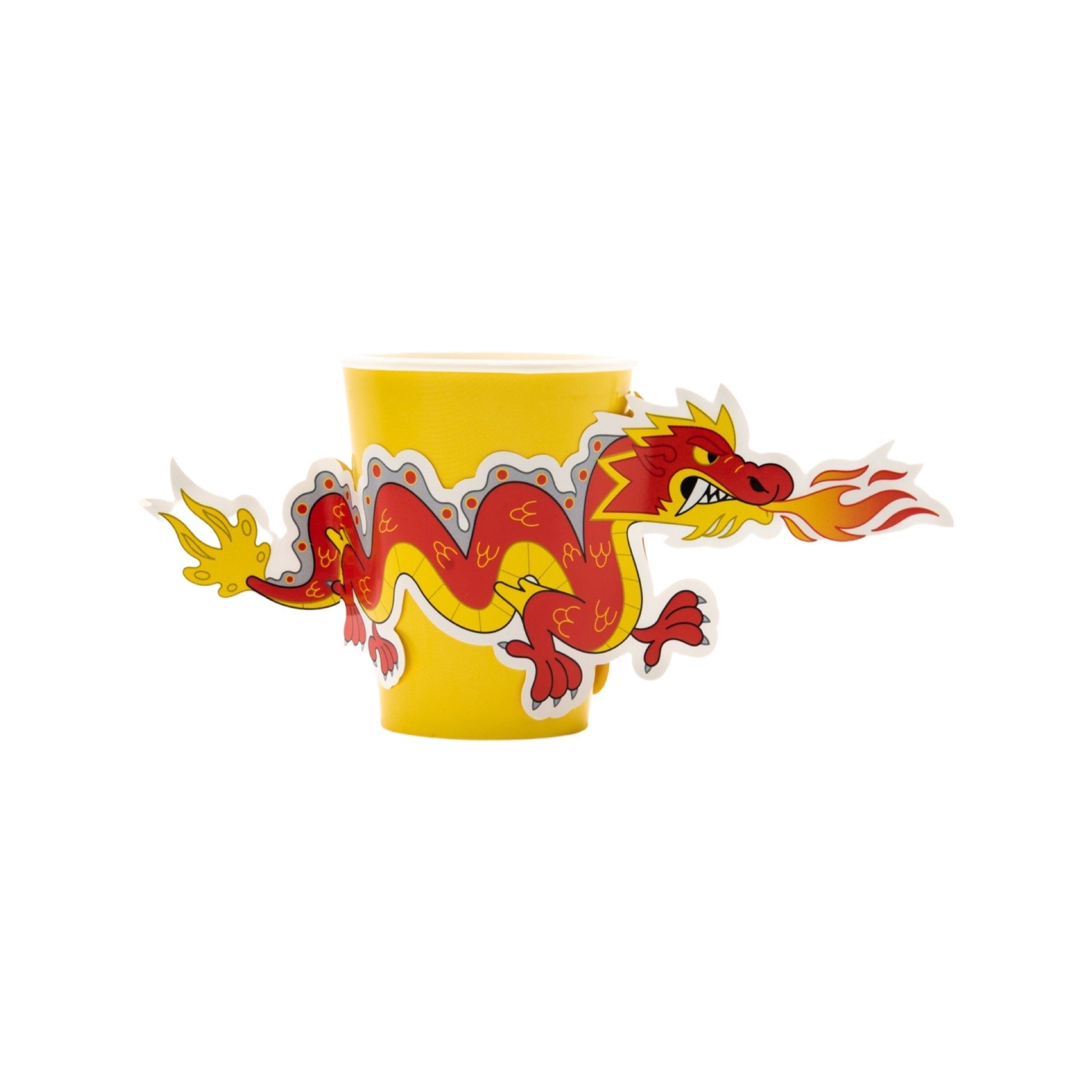 Ninja Cups With Dragon Sleeves (8)