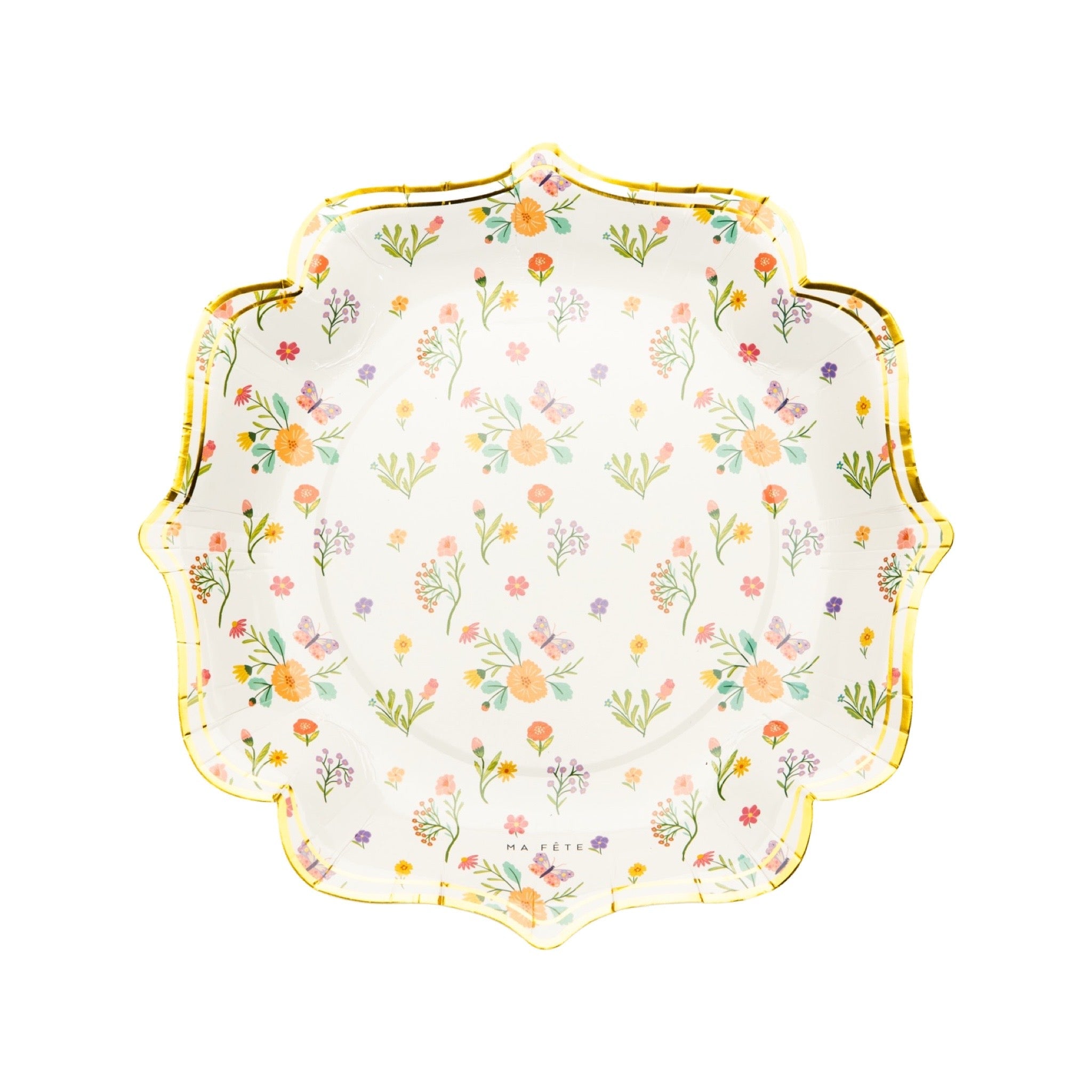 Tea Party Dinner Plates (8)