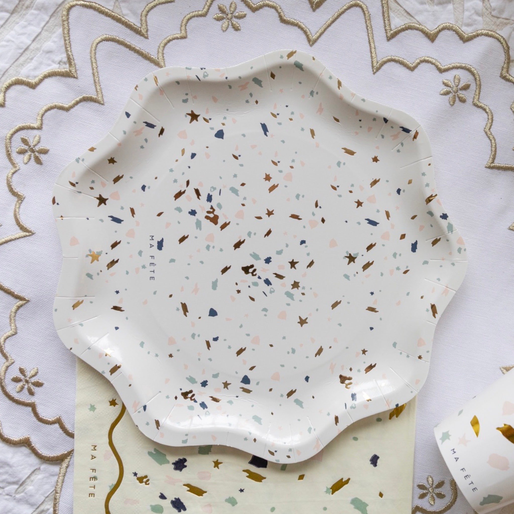 Terrazzo Dinner Plates (8)