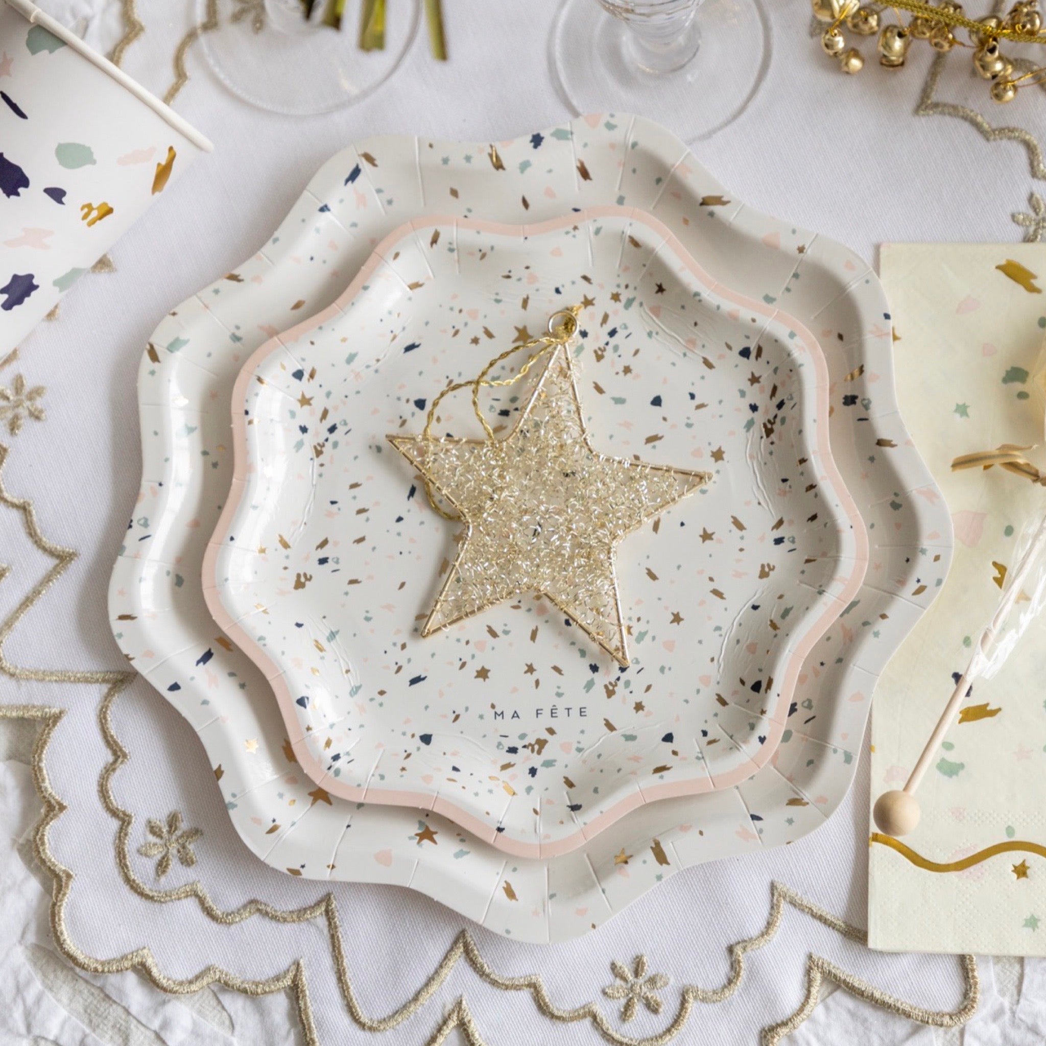 Terrazzo Dinner Plates (8)