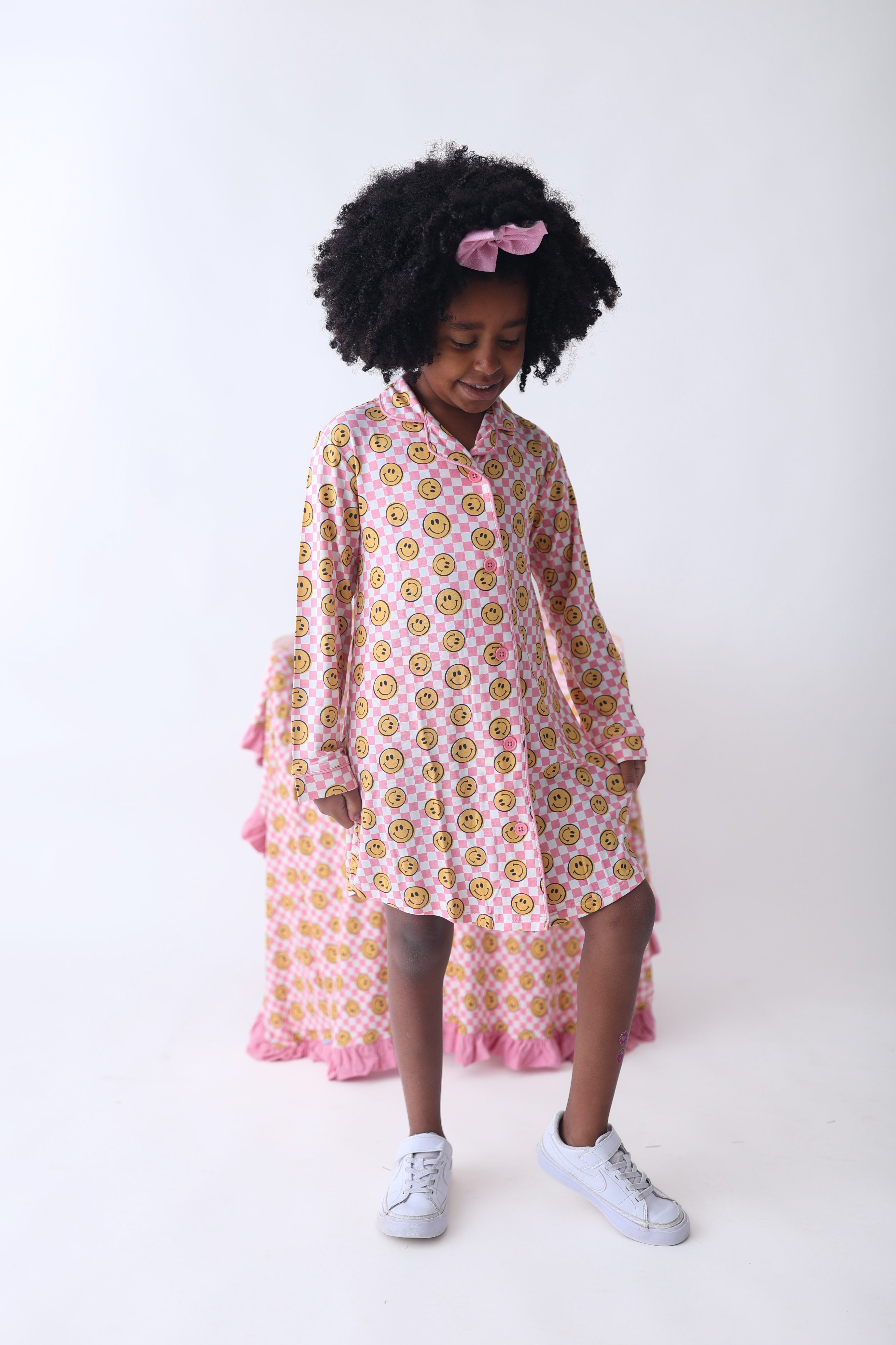 Blushin' Checkers Girl's Dream Gown