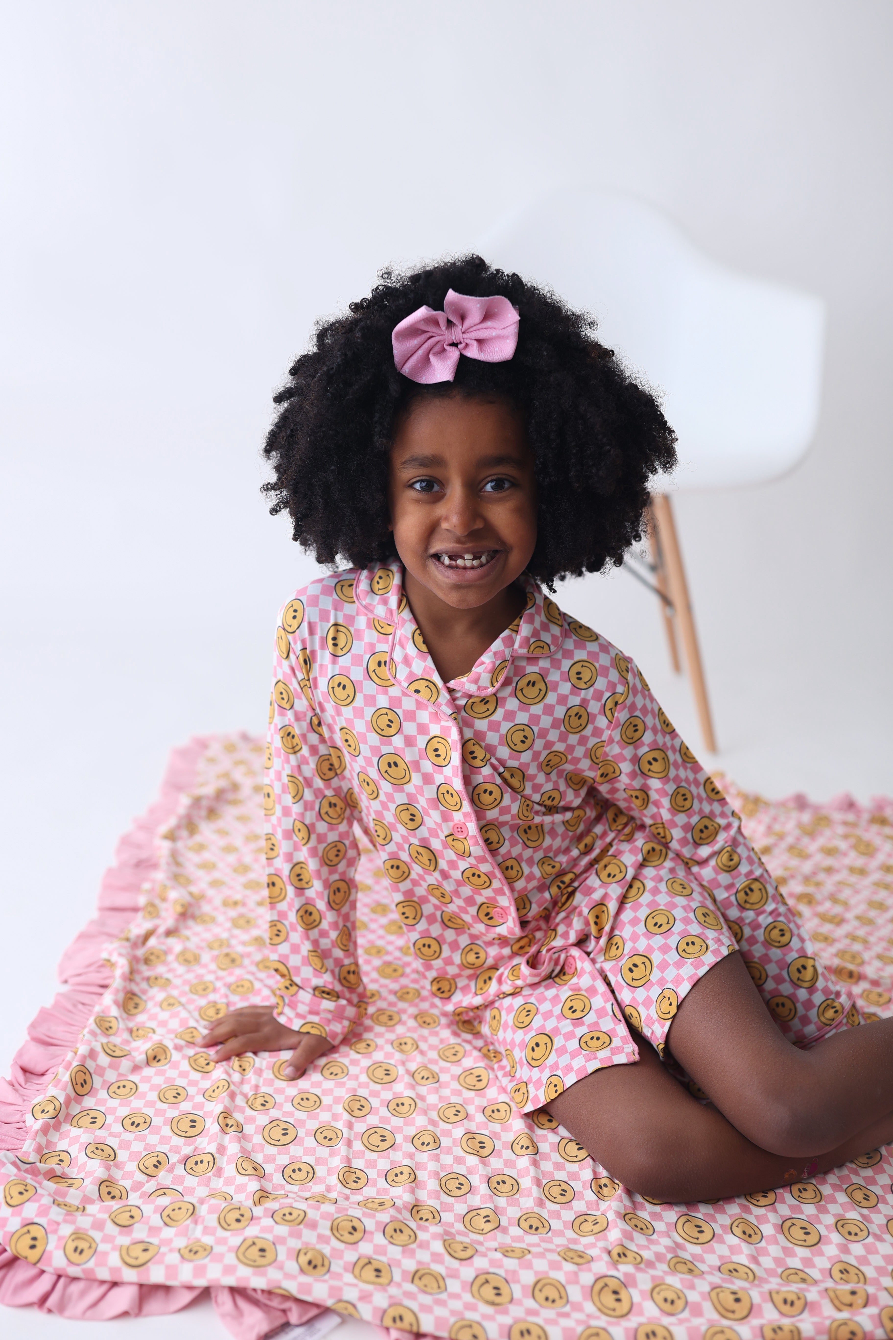 Blushin' Checkers Girl's Dream Gown