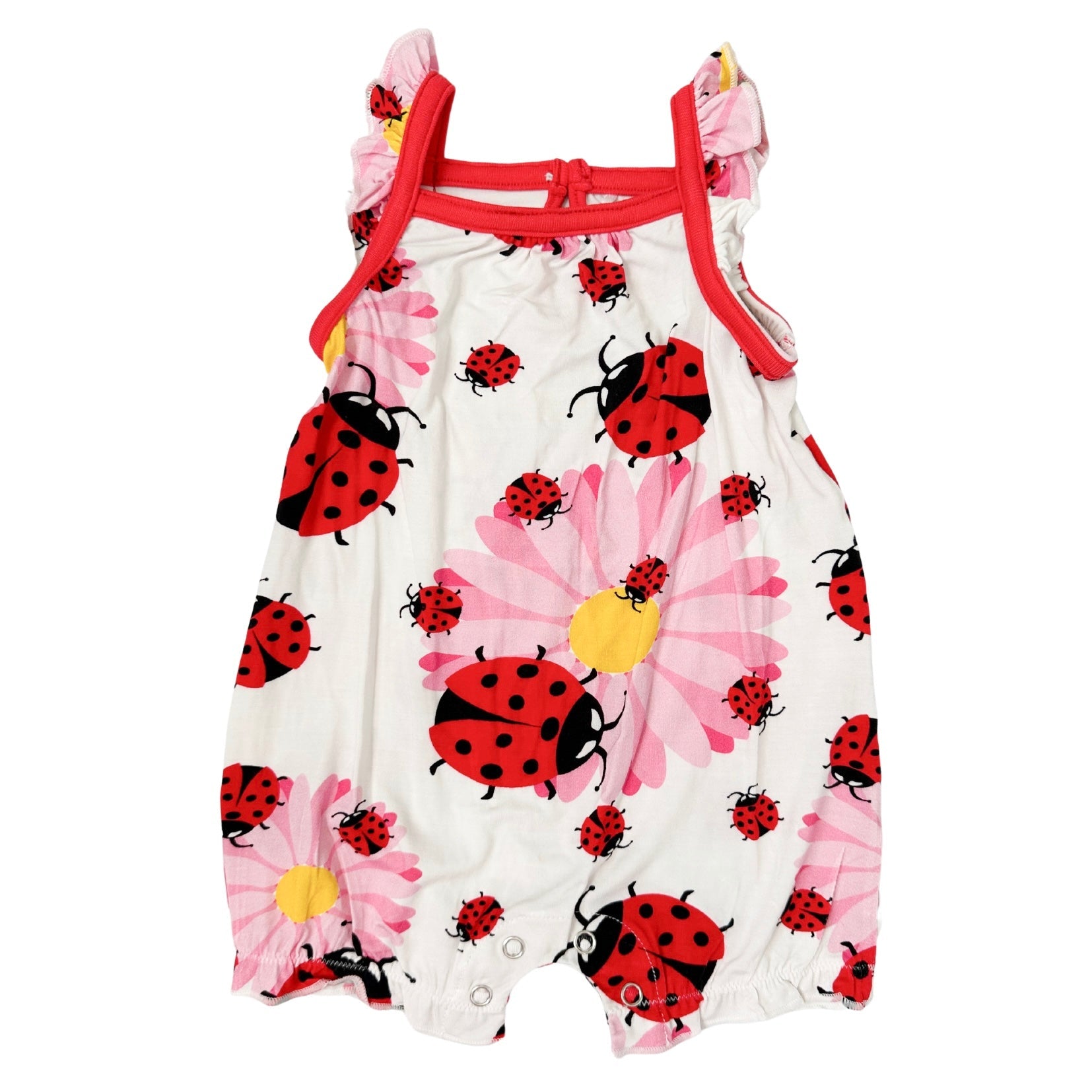 Ladybugs Bubble Romper