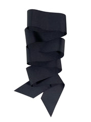 Black Grosgrain Ribbon - Long