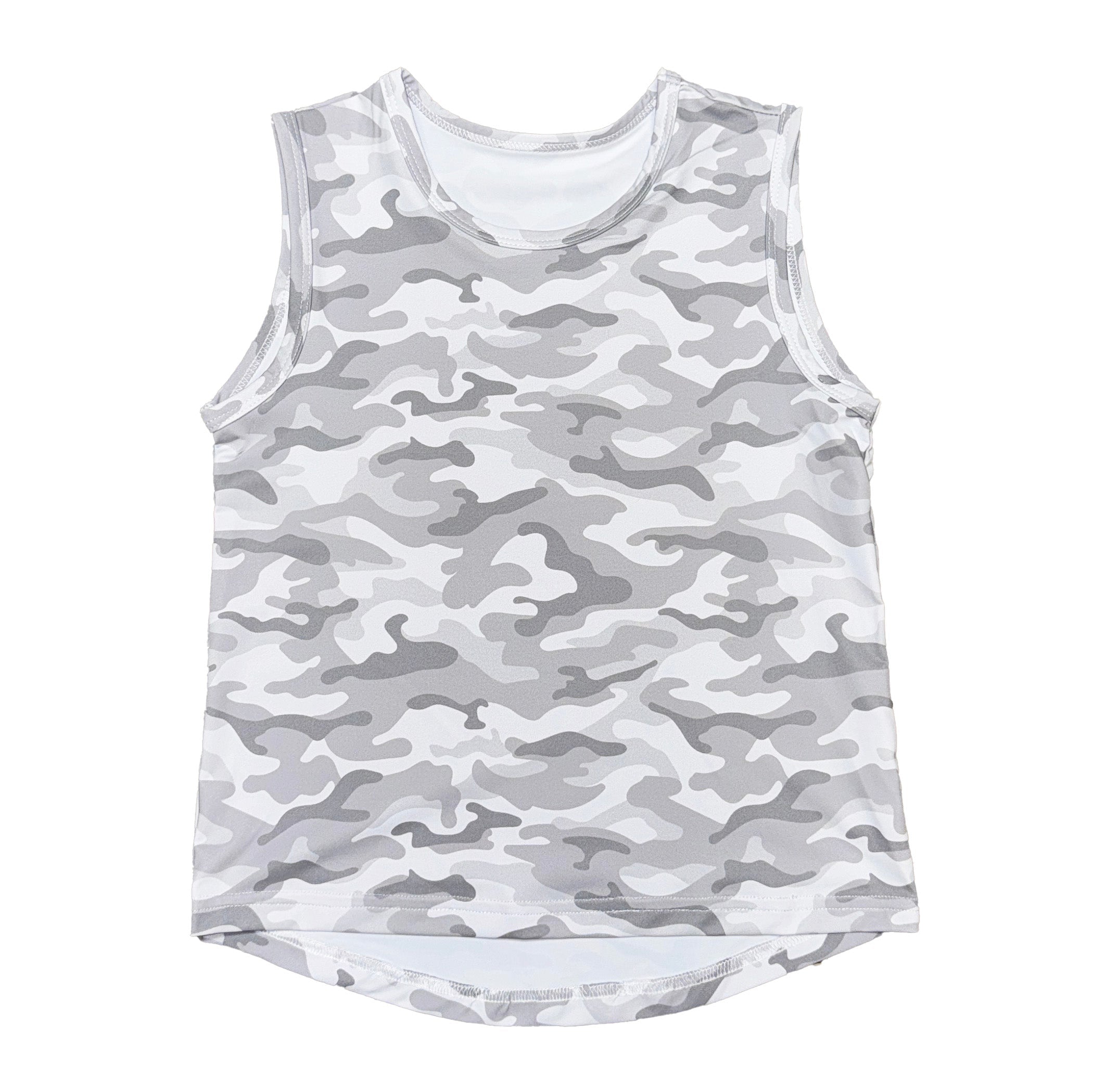 Kids' Camo High-low Tank