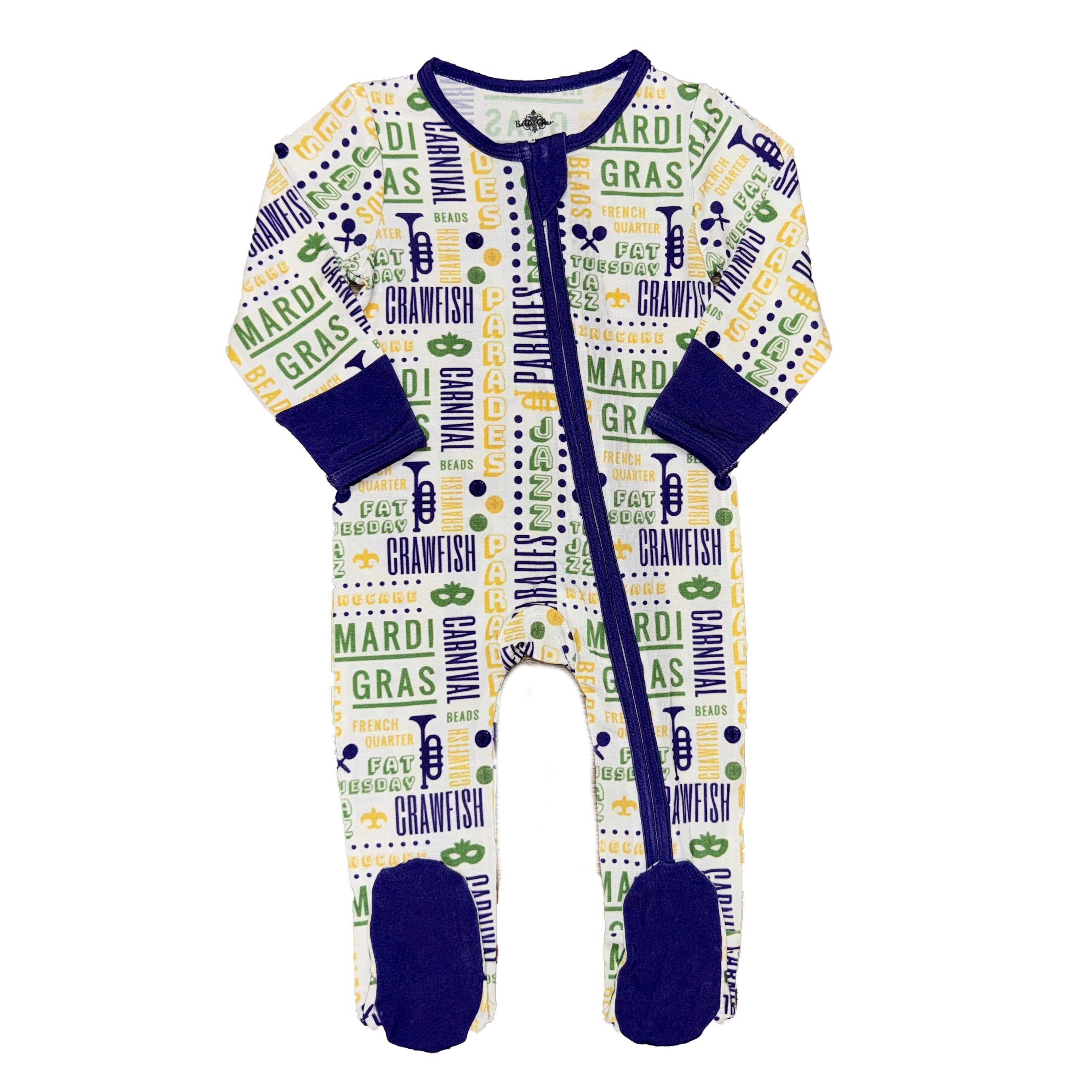 All Things Mardi Gras Romper