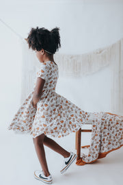 Rise And Grind Dream Ruffle Dress