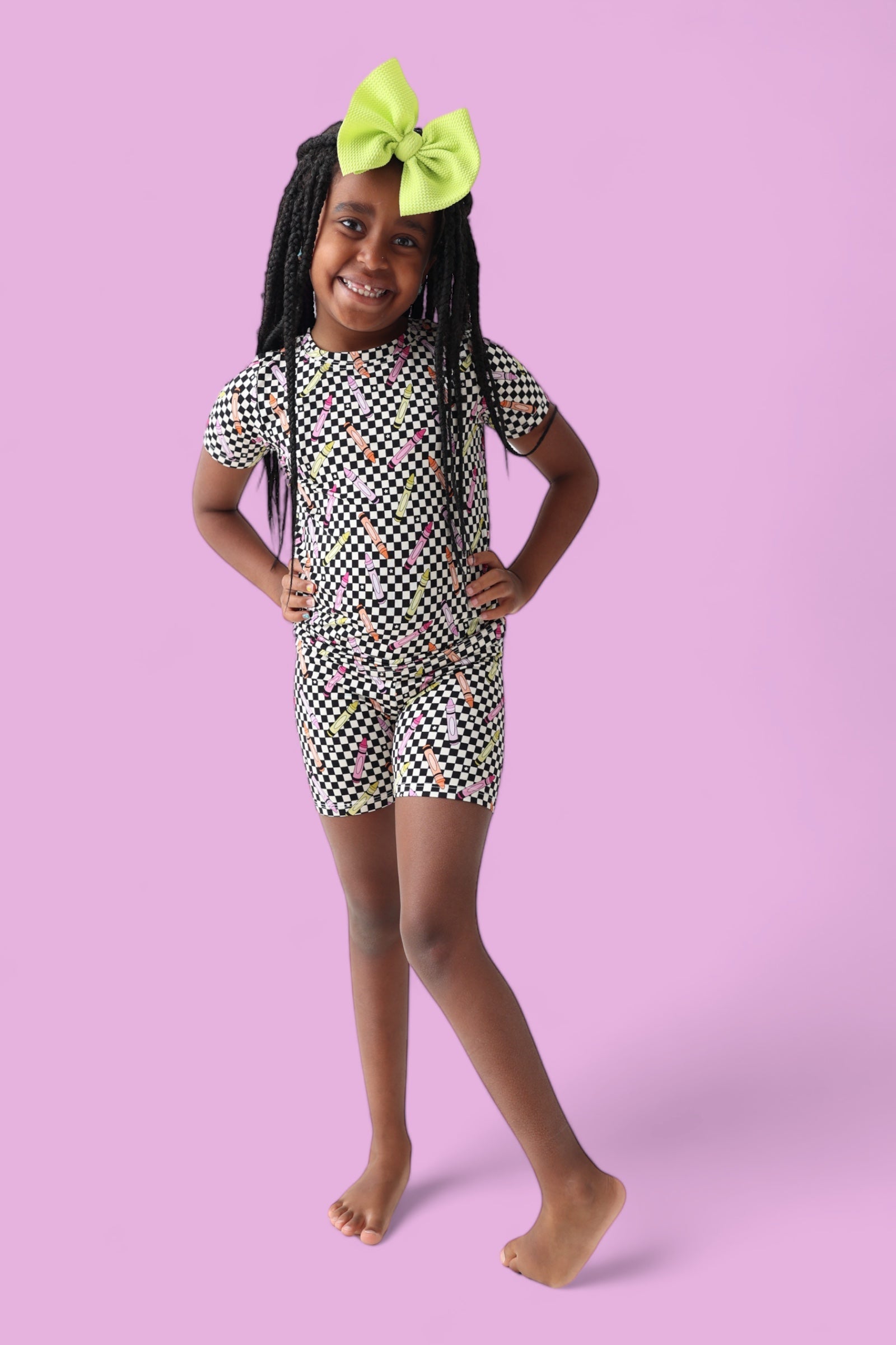 Get Your Crayon On Dream Short Set