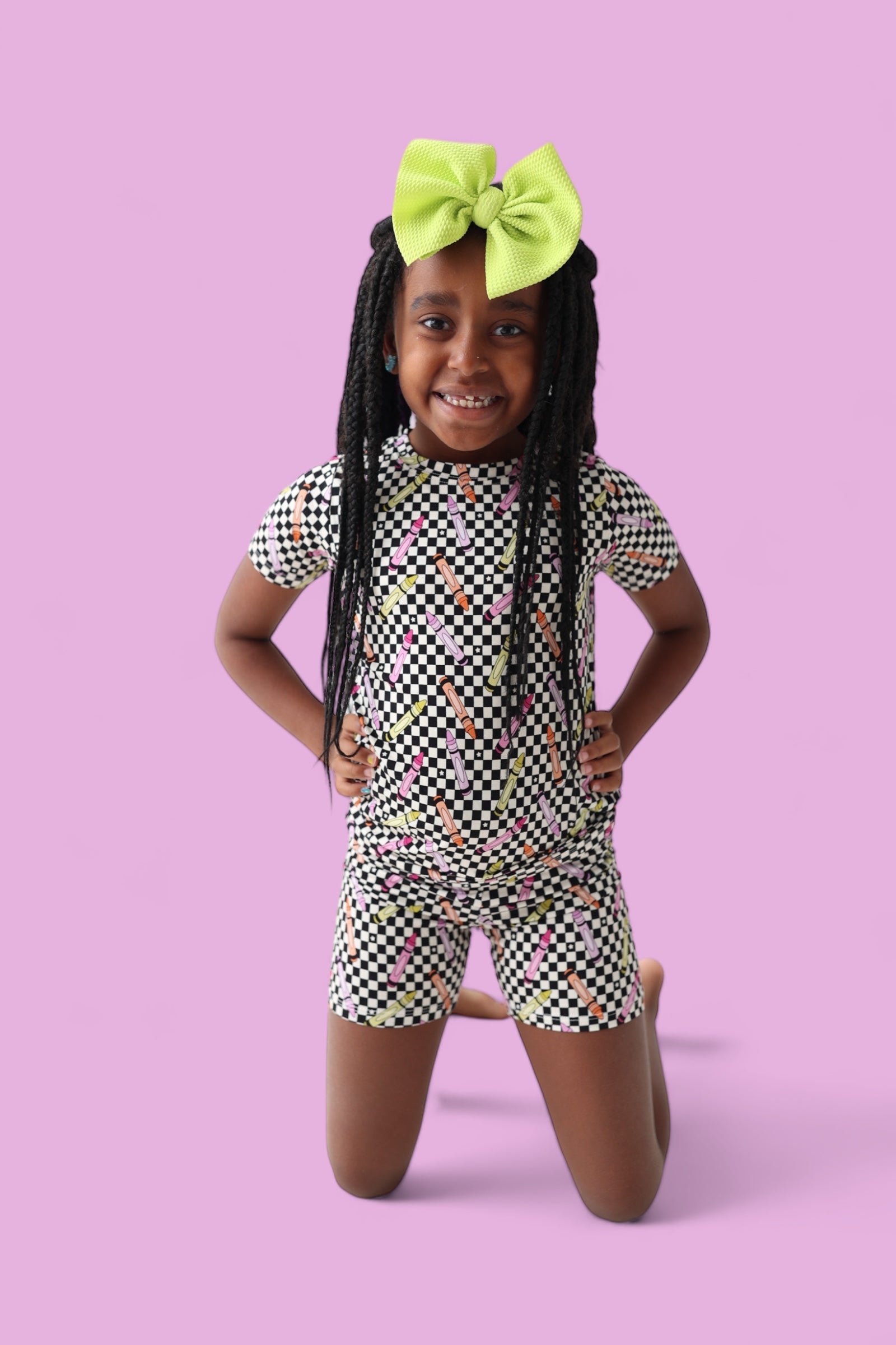 Get Your Crayon On Dream Short Set