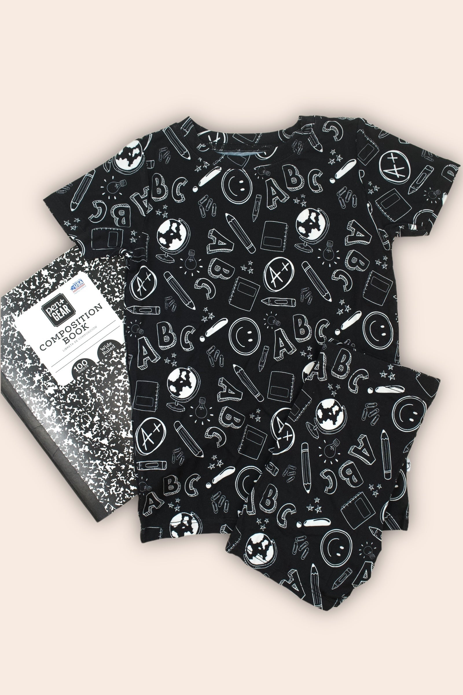 Chalk About School Dream Short Set