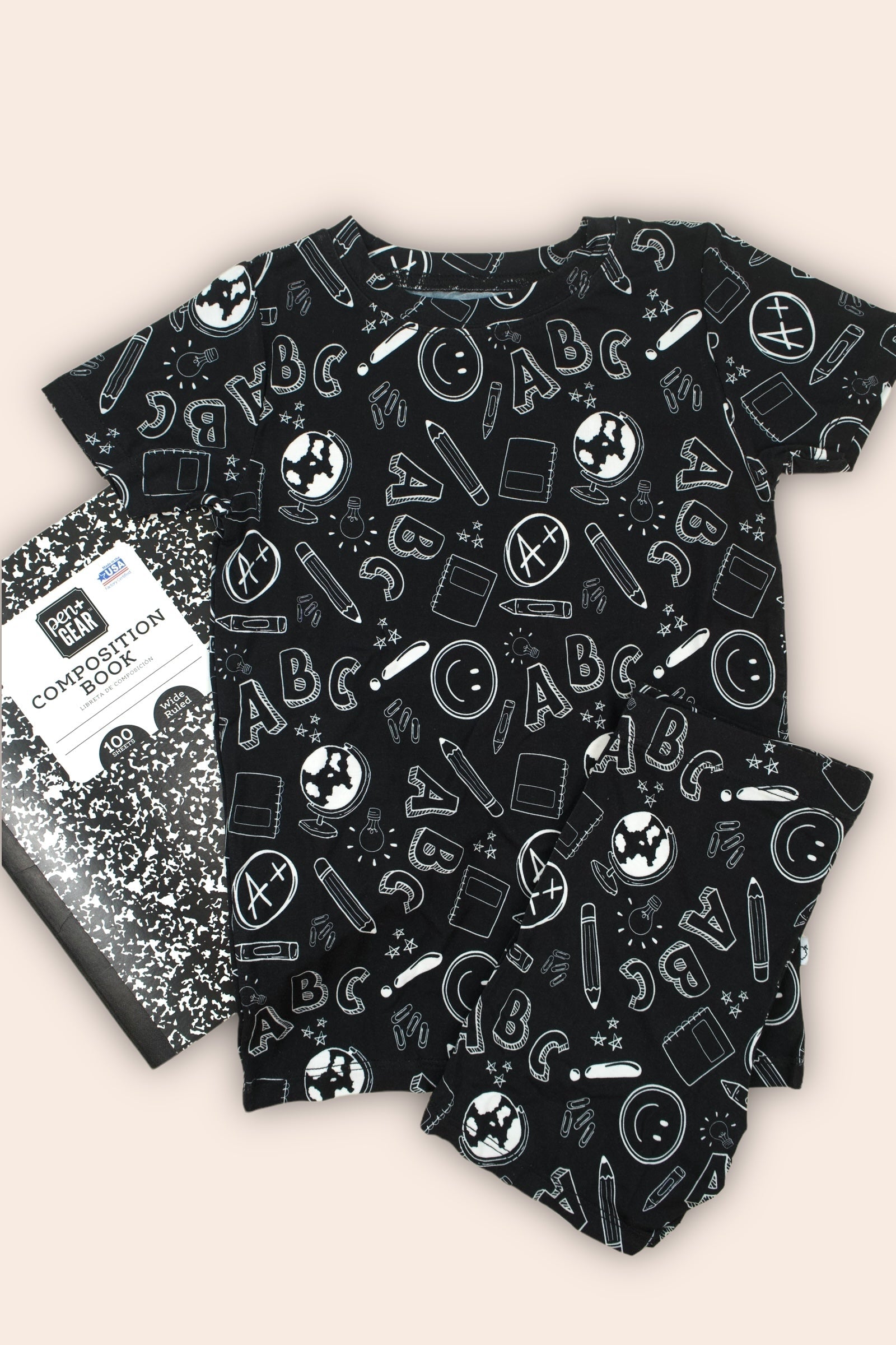 Chalk About School Dream Short Set