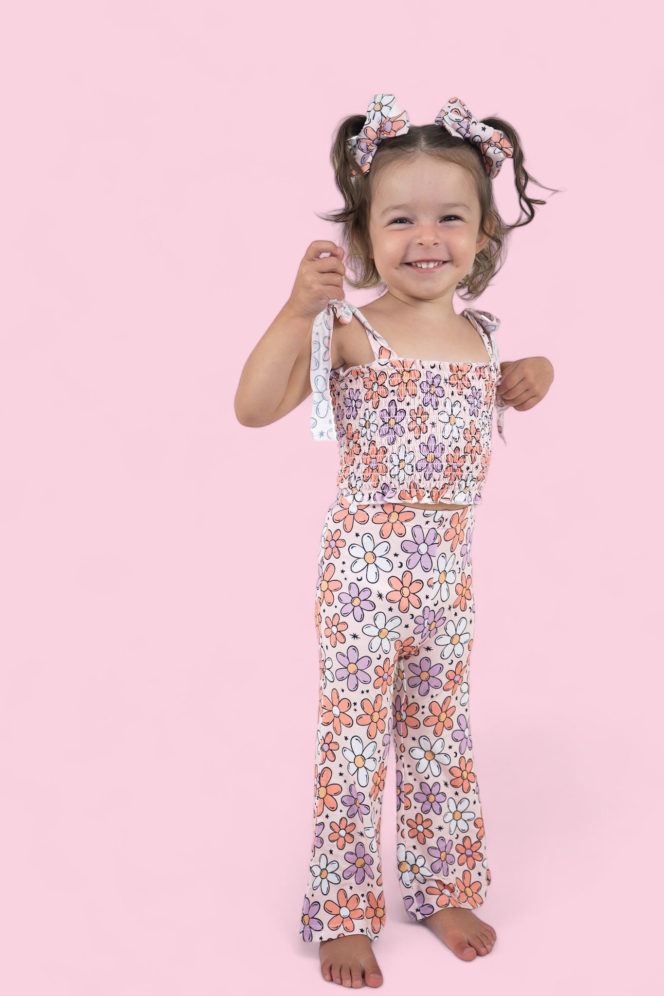 Exclusive Full Bloom Dream Smocked Flare Set