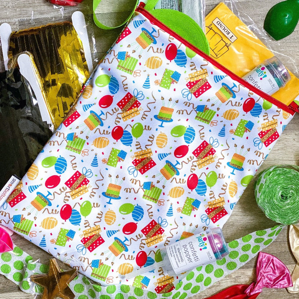 On-the-go Wet Bag - Birthday Party