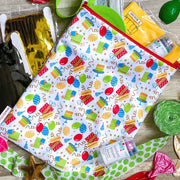 On-the-go Wet Bag - Birthday Party