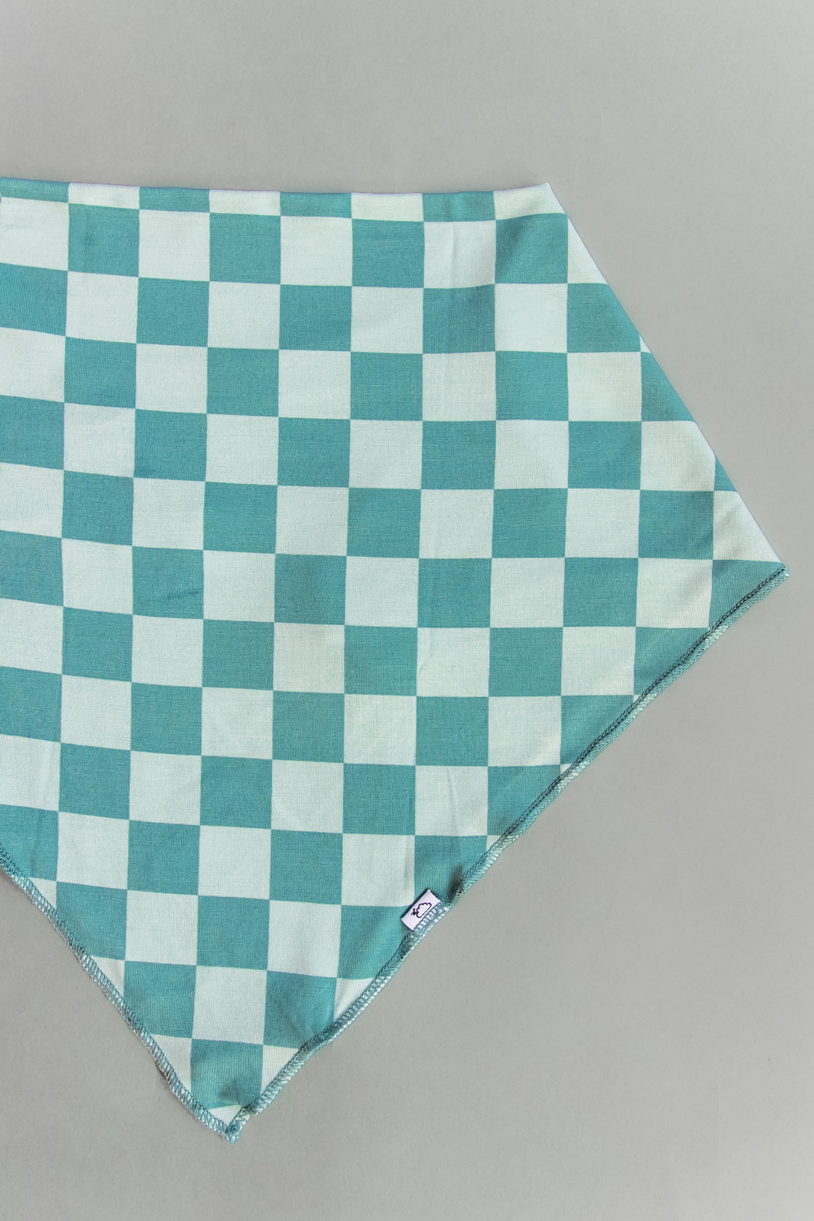 Stormy Checkers Dream Dog Bandana