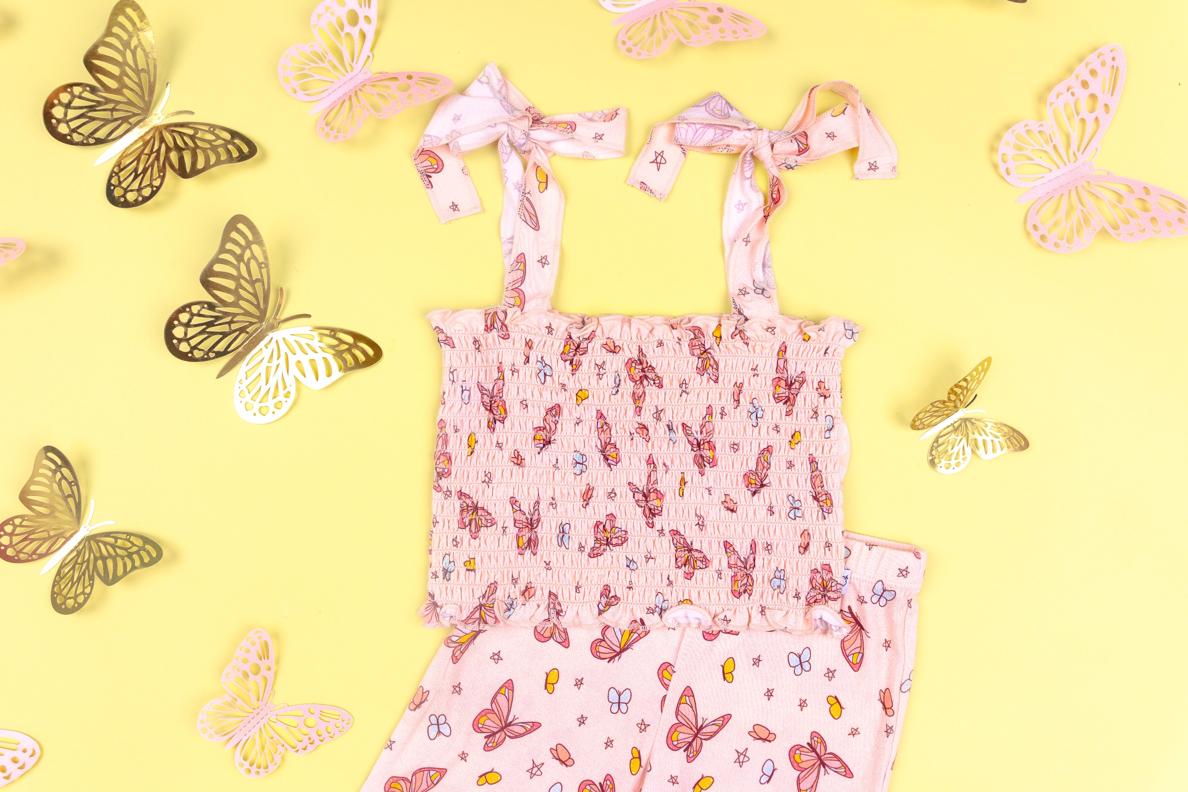 Chasing Butterflies Dream Smocked Flare Set