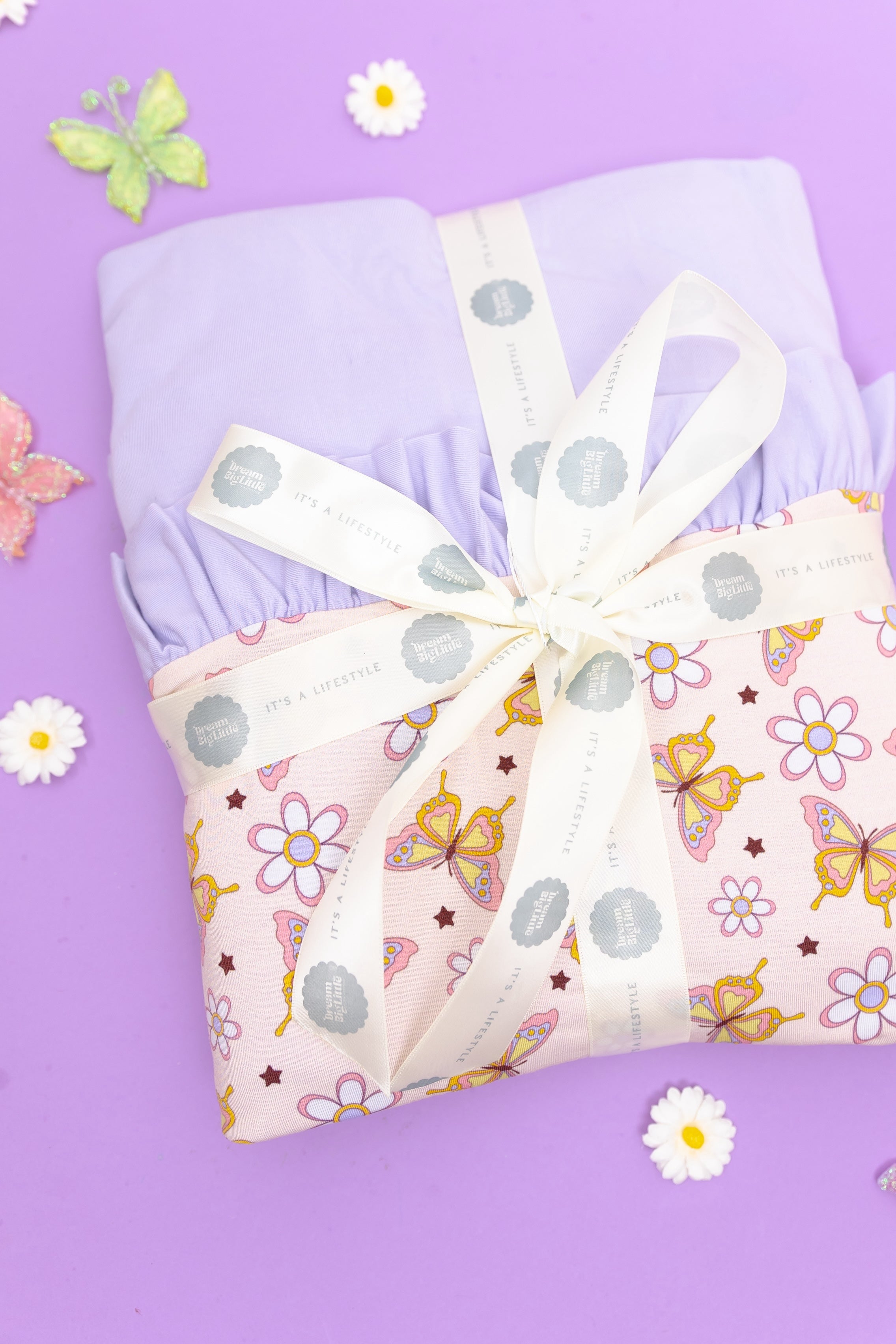 Blossomin' Butterfly Dream Ruffle Blanket