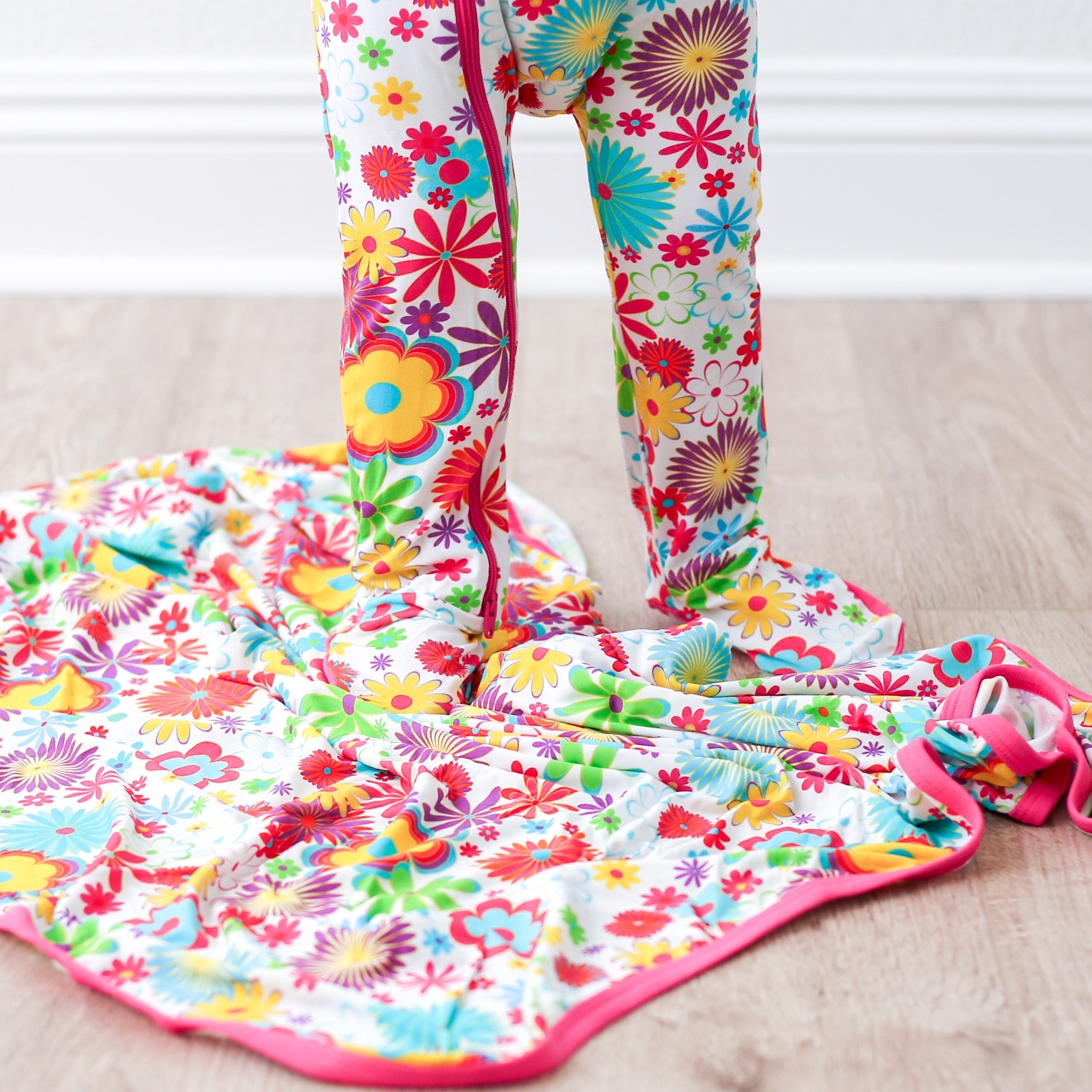 Groovy Bloom Footie