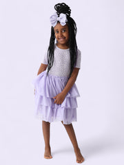 Lavender Leopard Dream Tutu Dress
