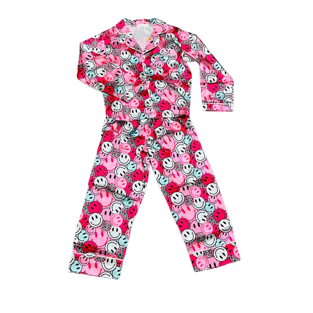 Tweenstyle By Stoopher - Super Happy Silky Loungewear Set