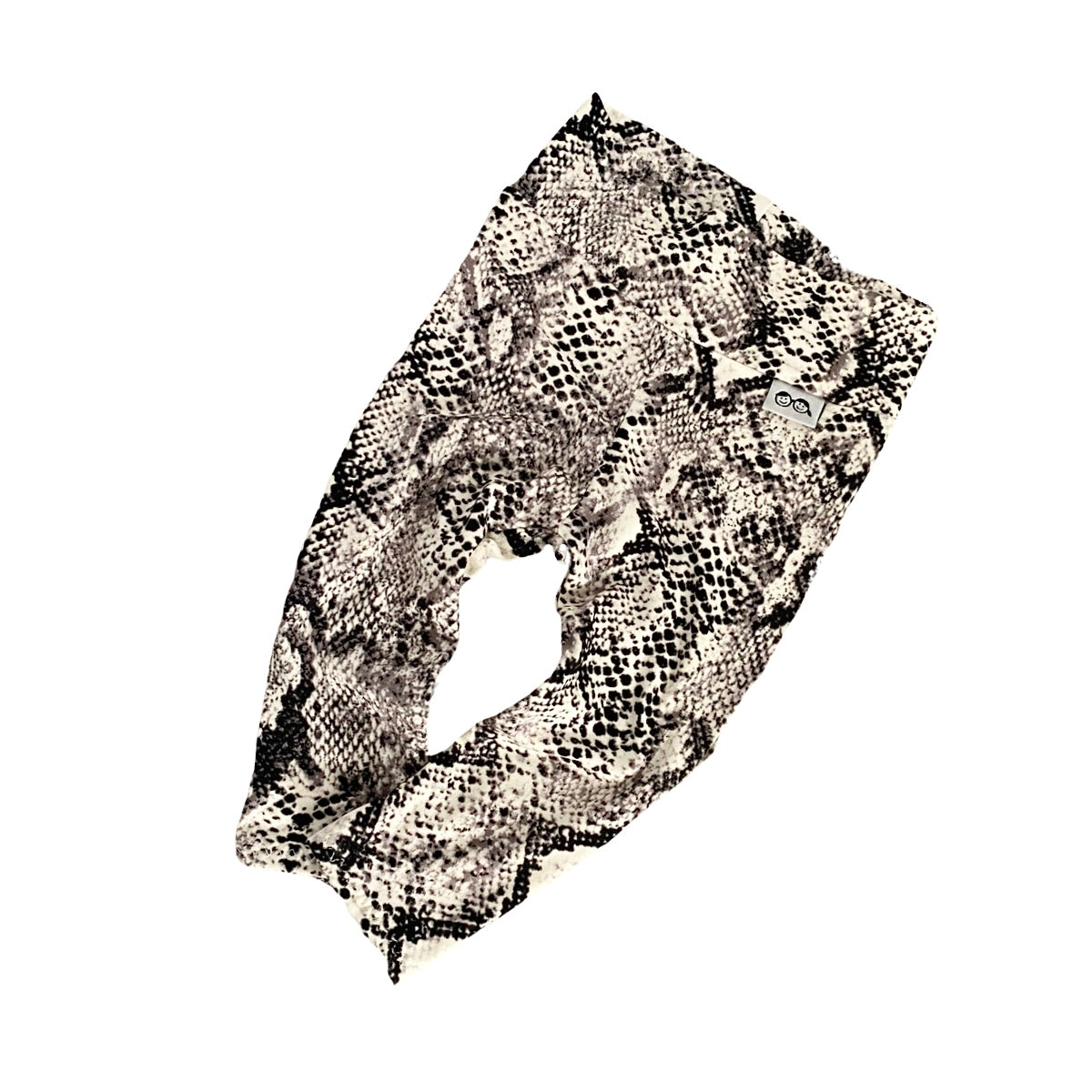 Grey Snake Print Leggings