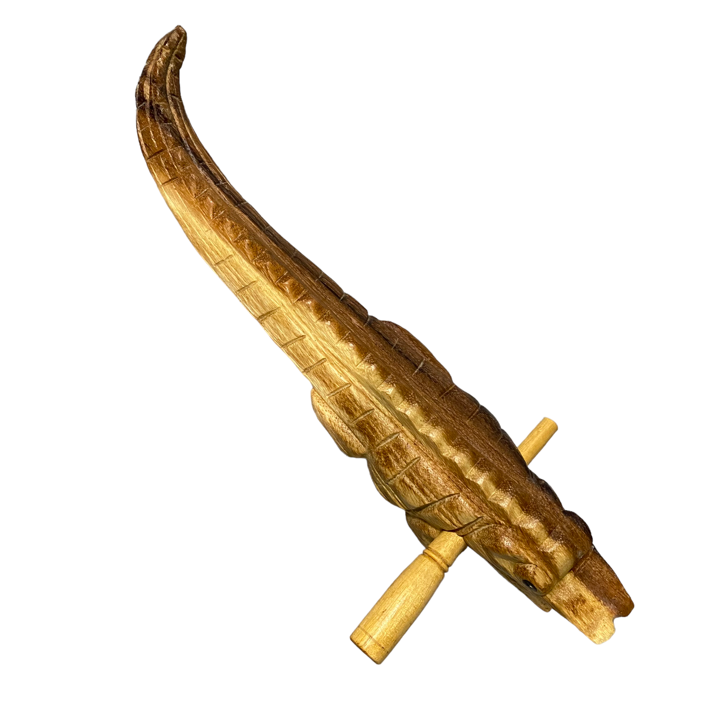11-wooden-musical-percussion-intrument-alligator
