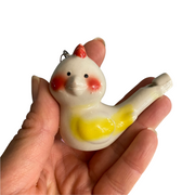 Ceramic Water Whistle Wind Instrument Chicken