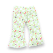 Lucky Charm Checkers St. Patrick's Day Bell Bottoms