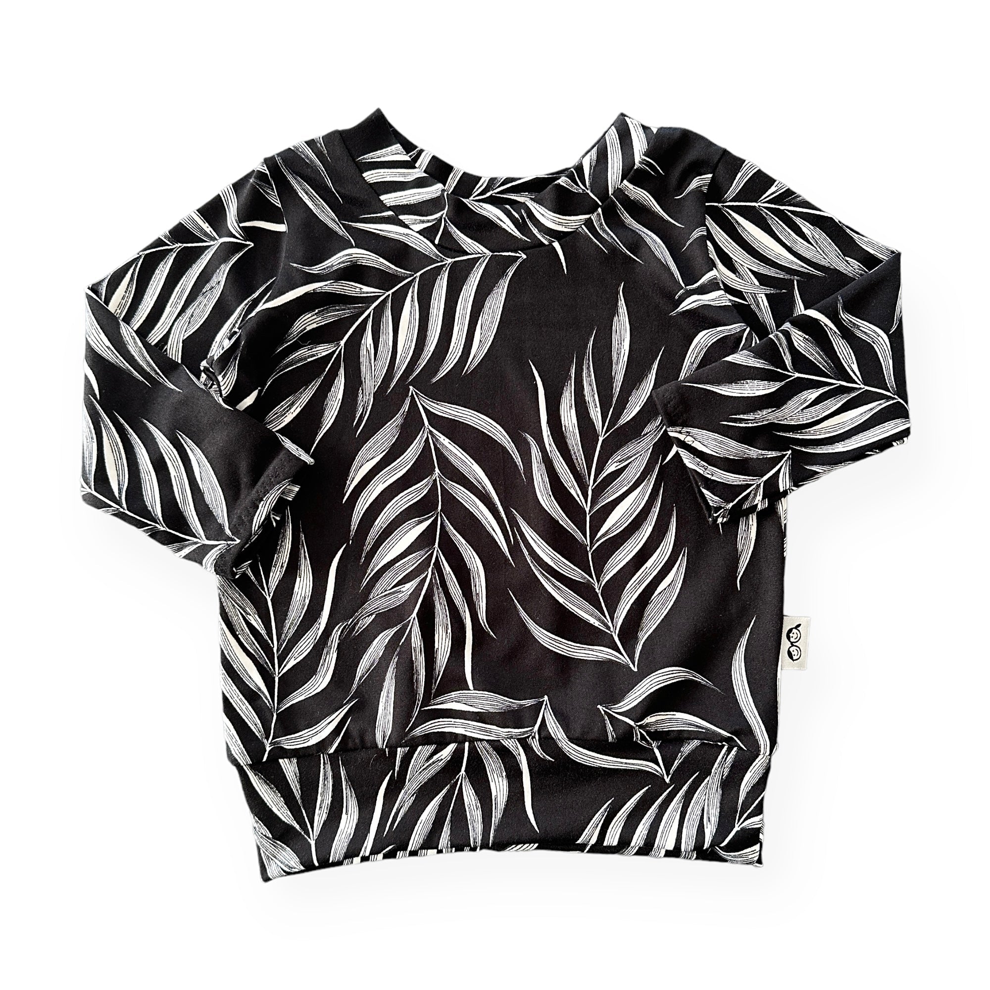 Black Pampas Leaves Lounge Set