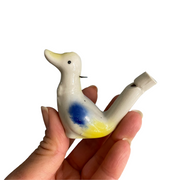 Ceramic Water Whistle Wind Instrument Duck