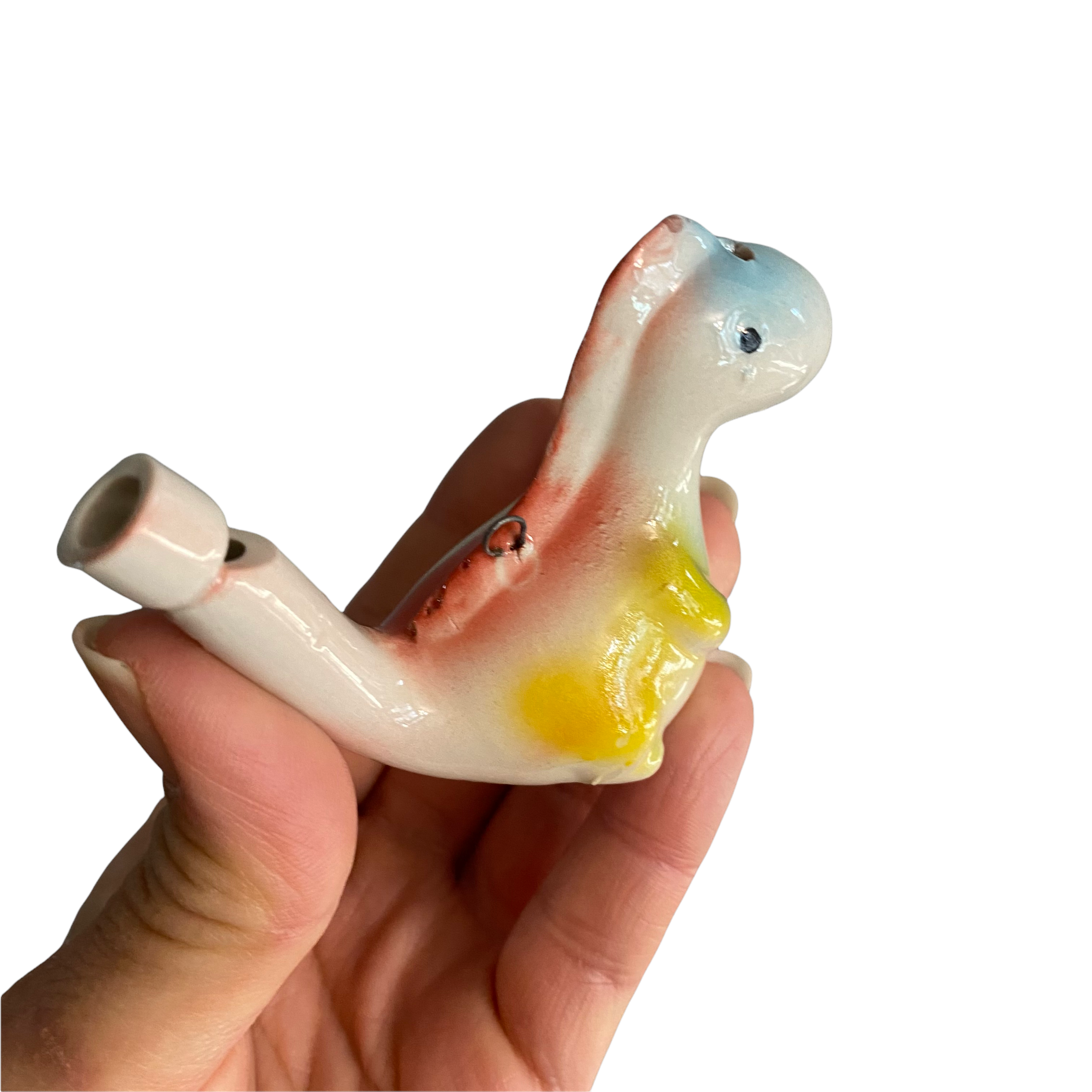 Ceramic-water-whistle-wind-instrument-gozzila