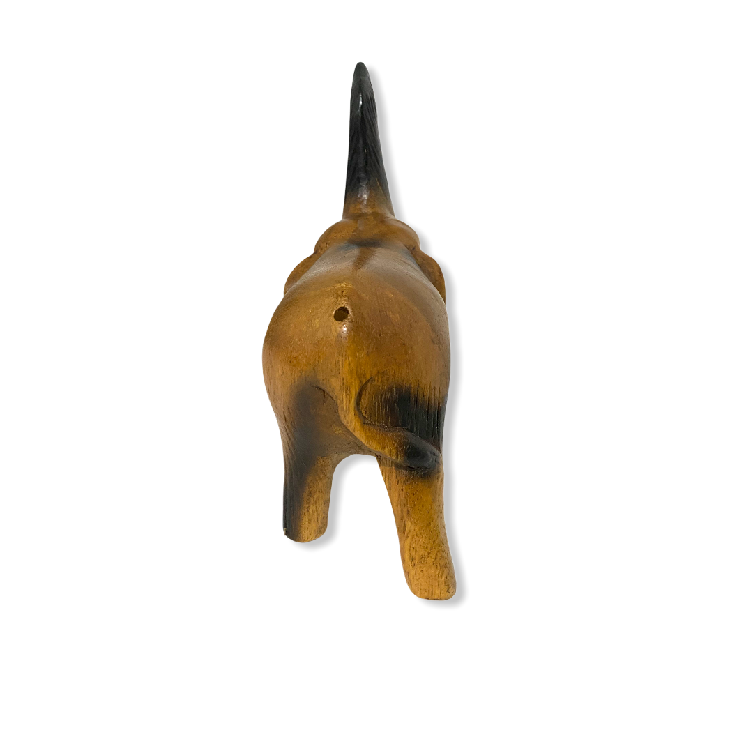Oak Wooden Whistle Asian Elephant