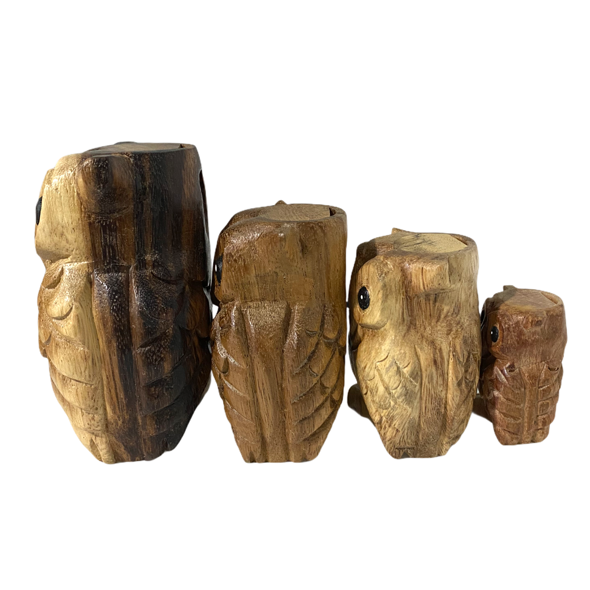 3" Wooden Musical Whistle Owl  Instrument