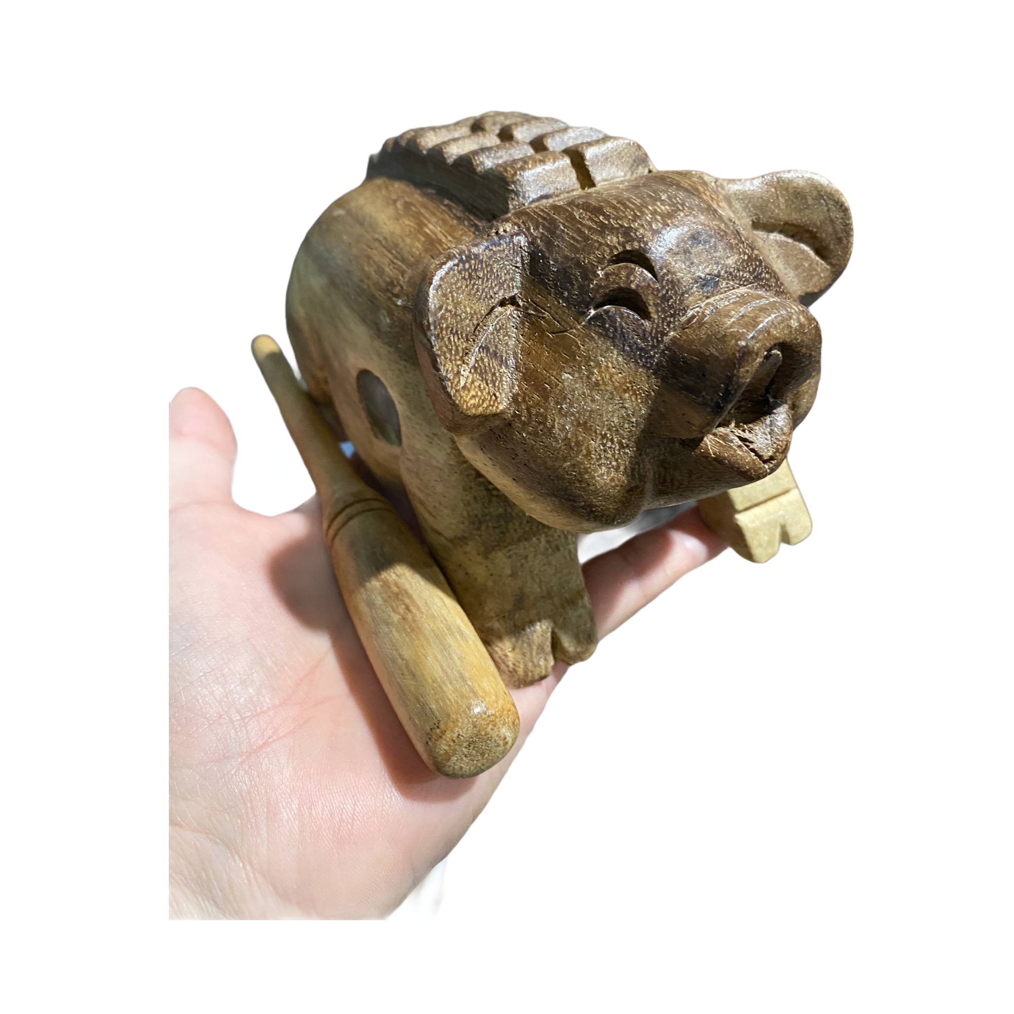 5" Wooden Musical Pig Percussion Instrument