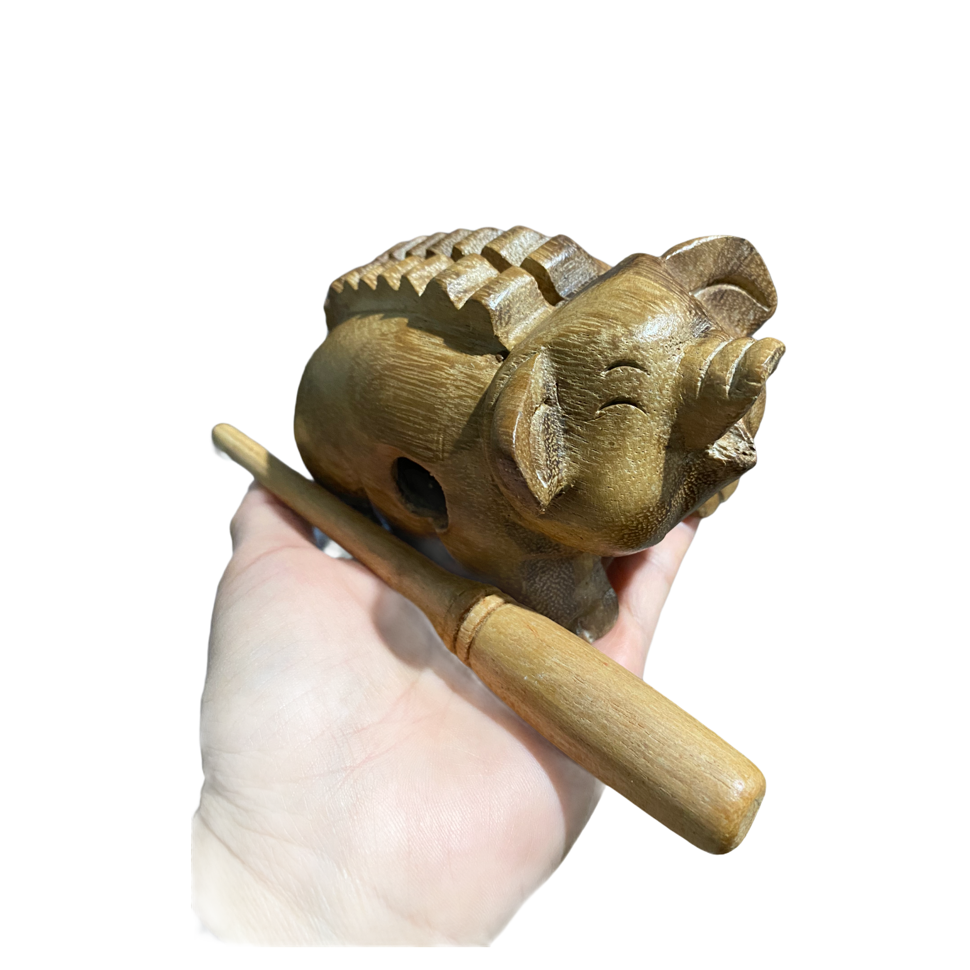 5" Wooden Musical Pig Percussion Instrument
