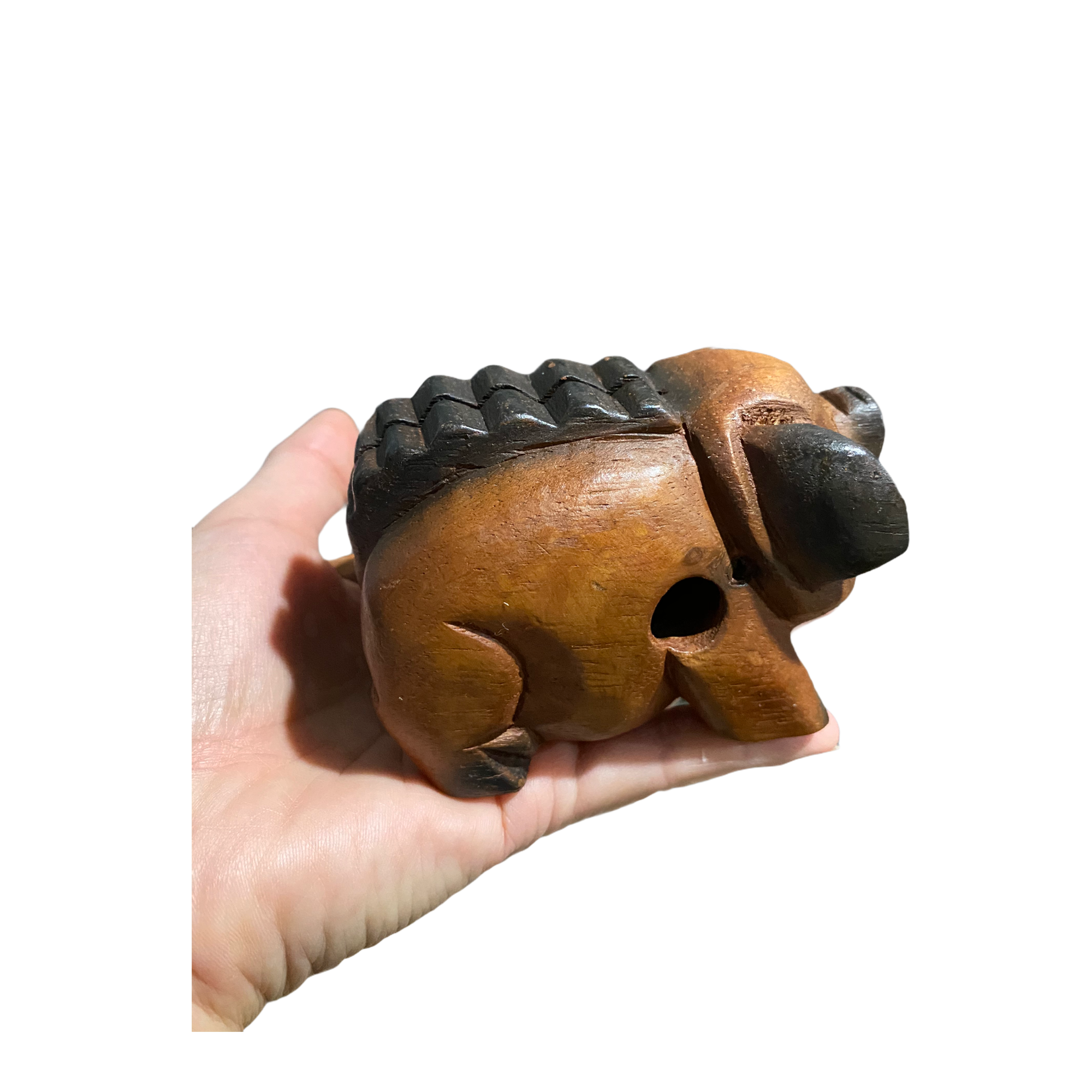 3" Wooden Musical Pig Percussion Instrument