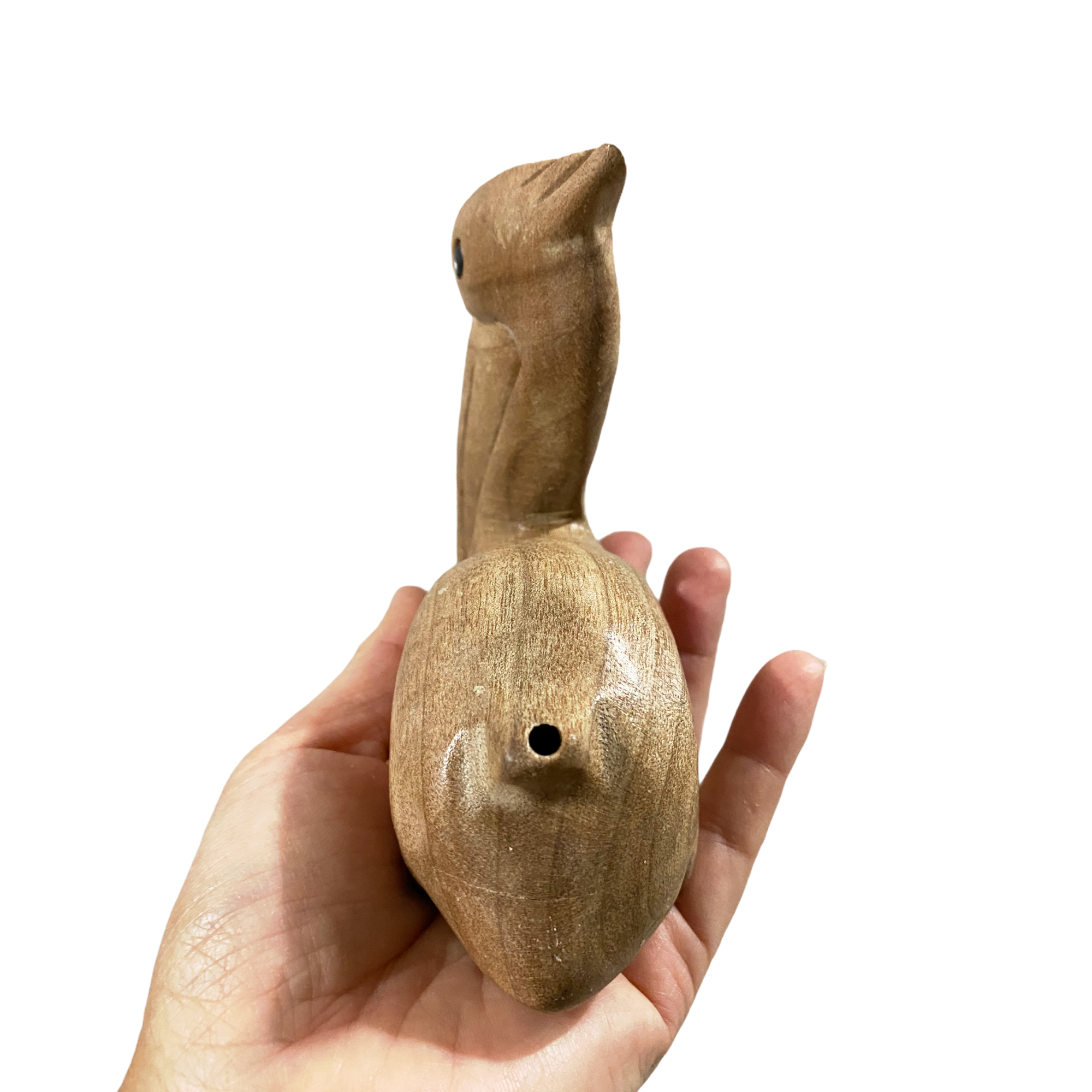 Wooden Whistle Musical Pelican Percussion Instrument