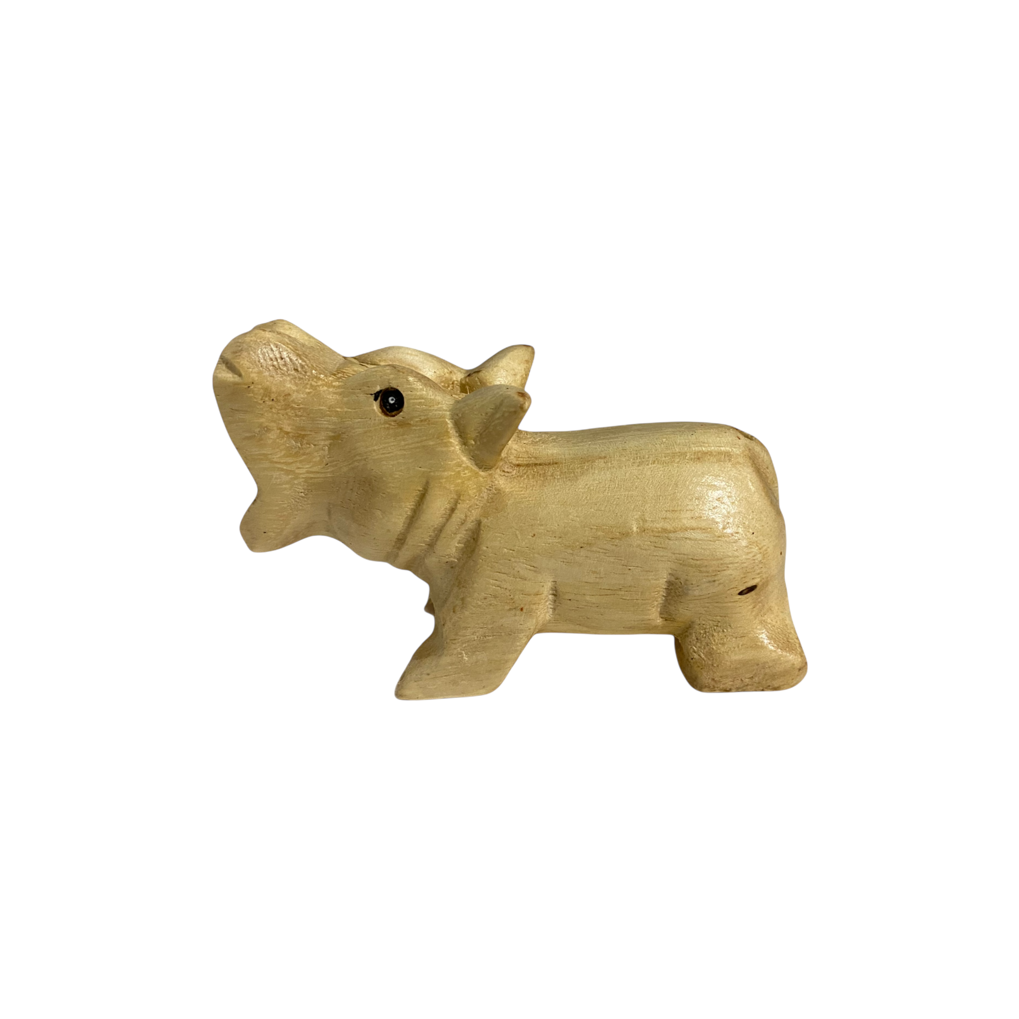 Wooden Musical Whistle Hippo Instrument