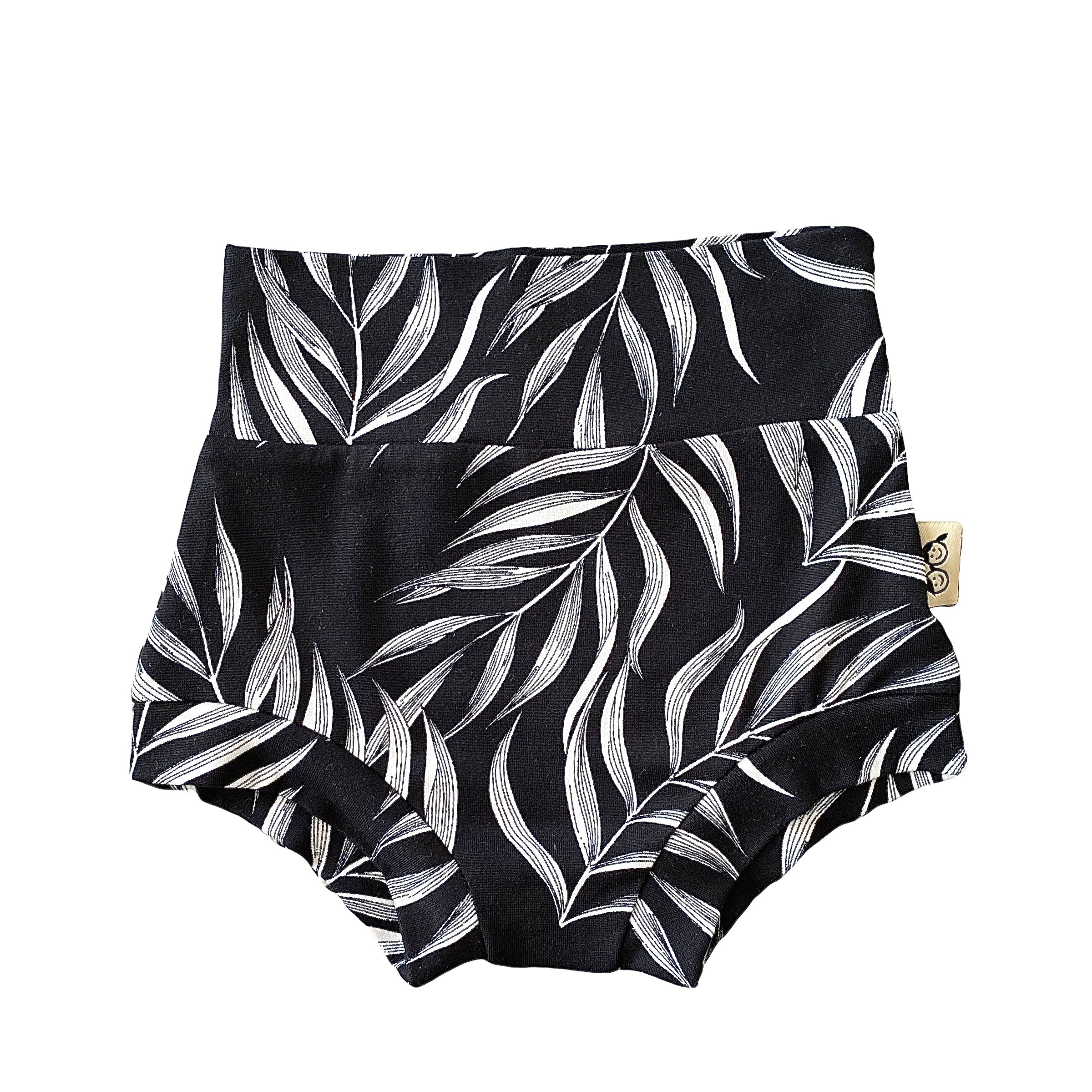 Black Pampas Leaves Bummies