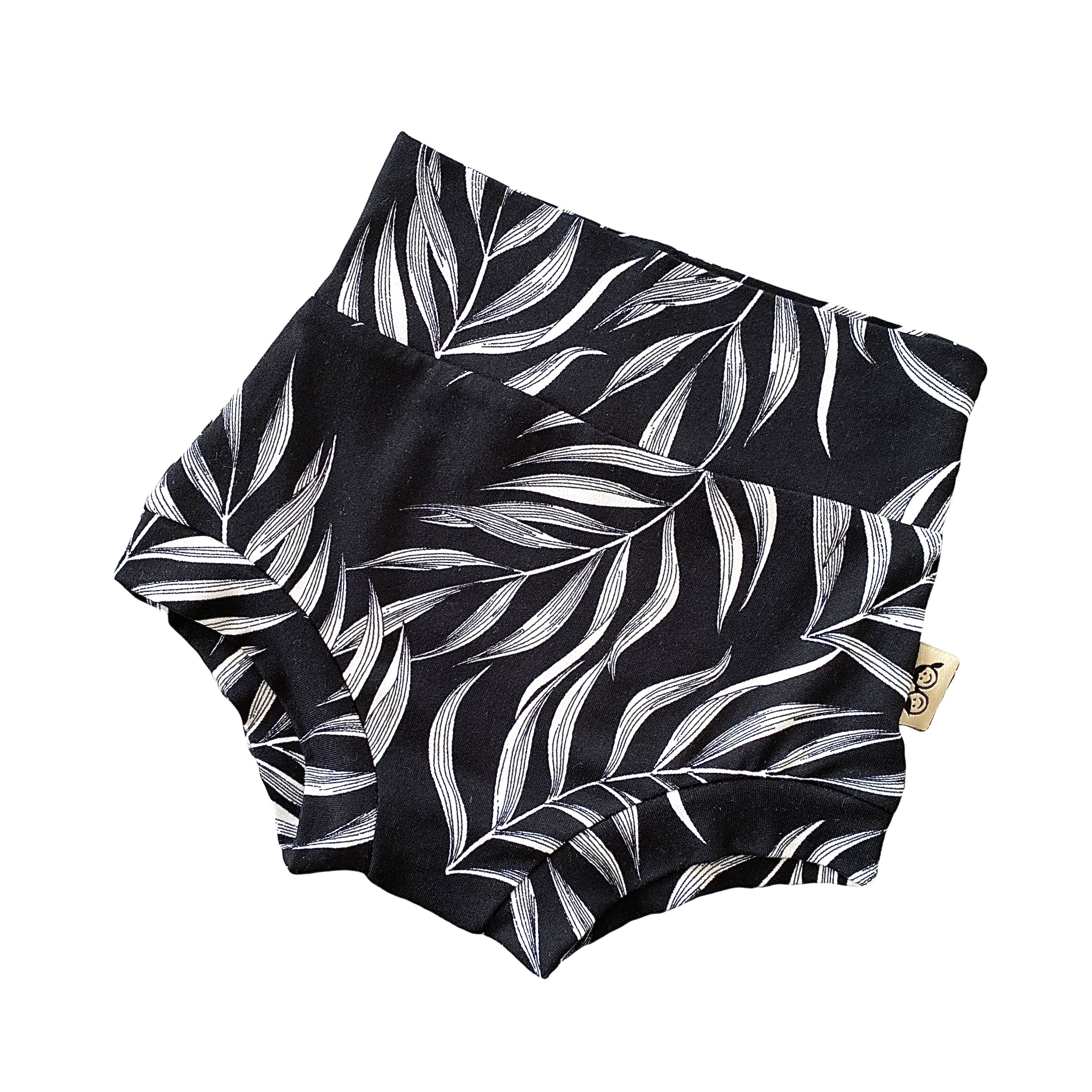 Black Pampas Leaves Bummies