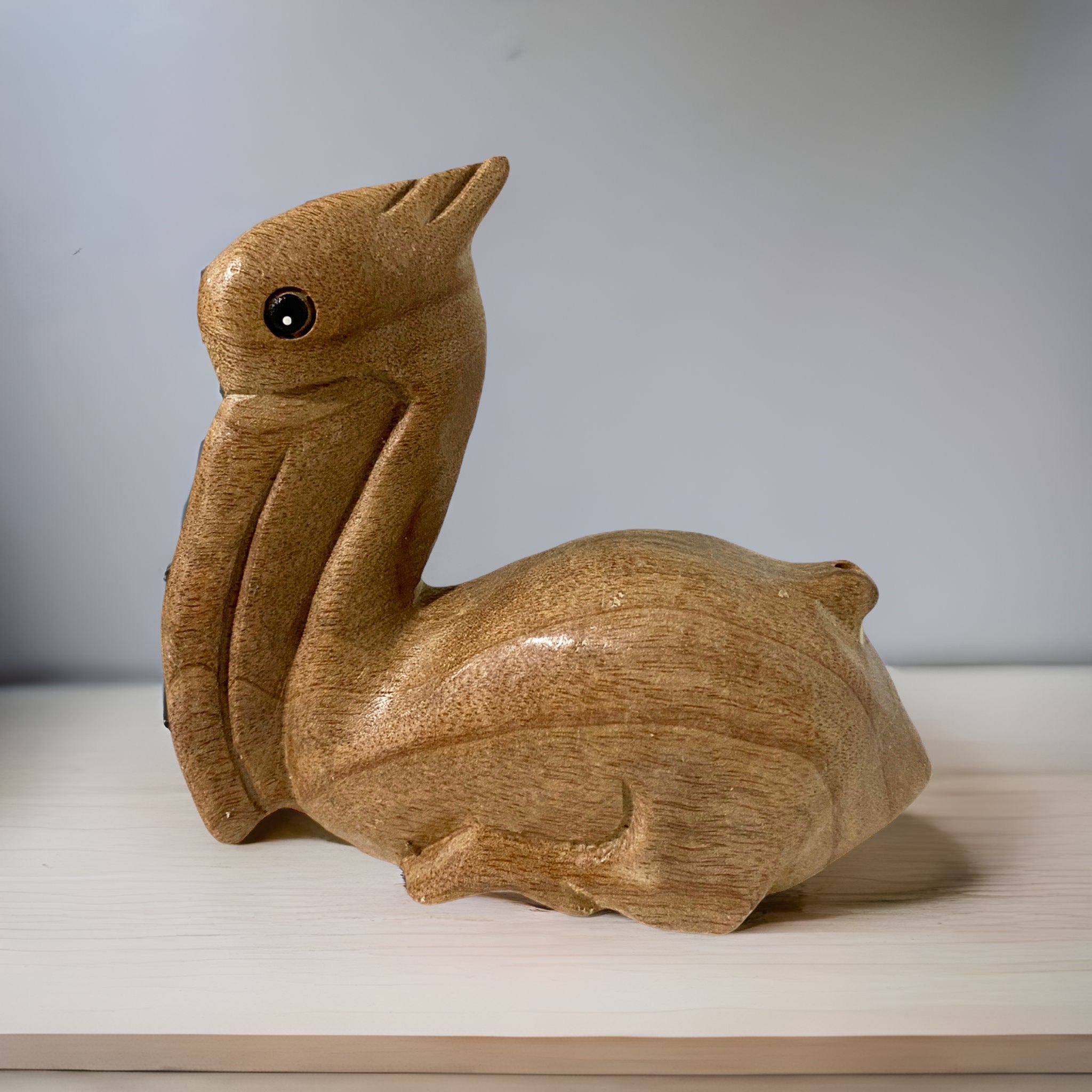 Wooden Whistle Musical Pelican Percussion Instrument