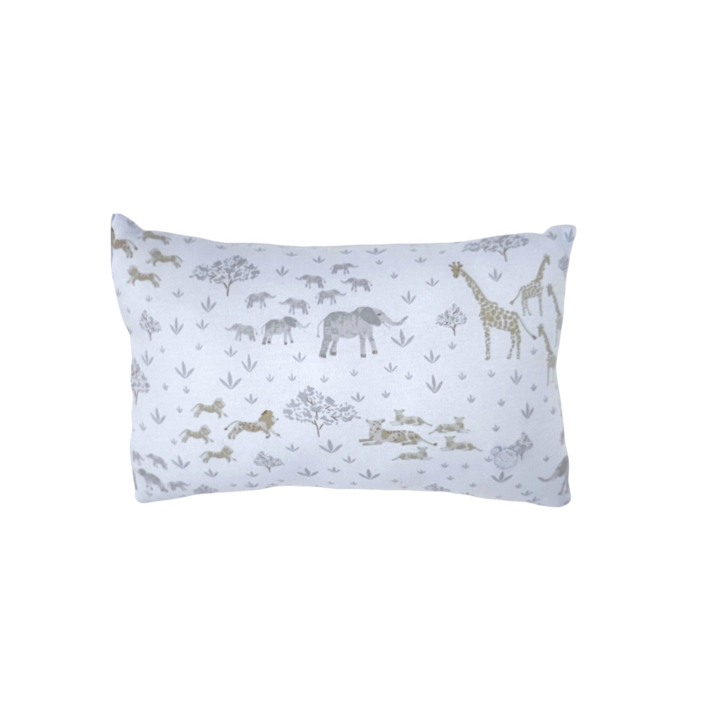 Safari Small Pillow, Blue