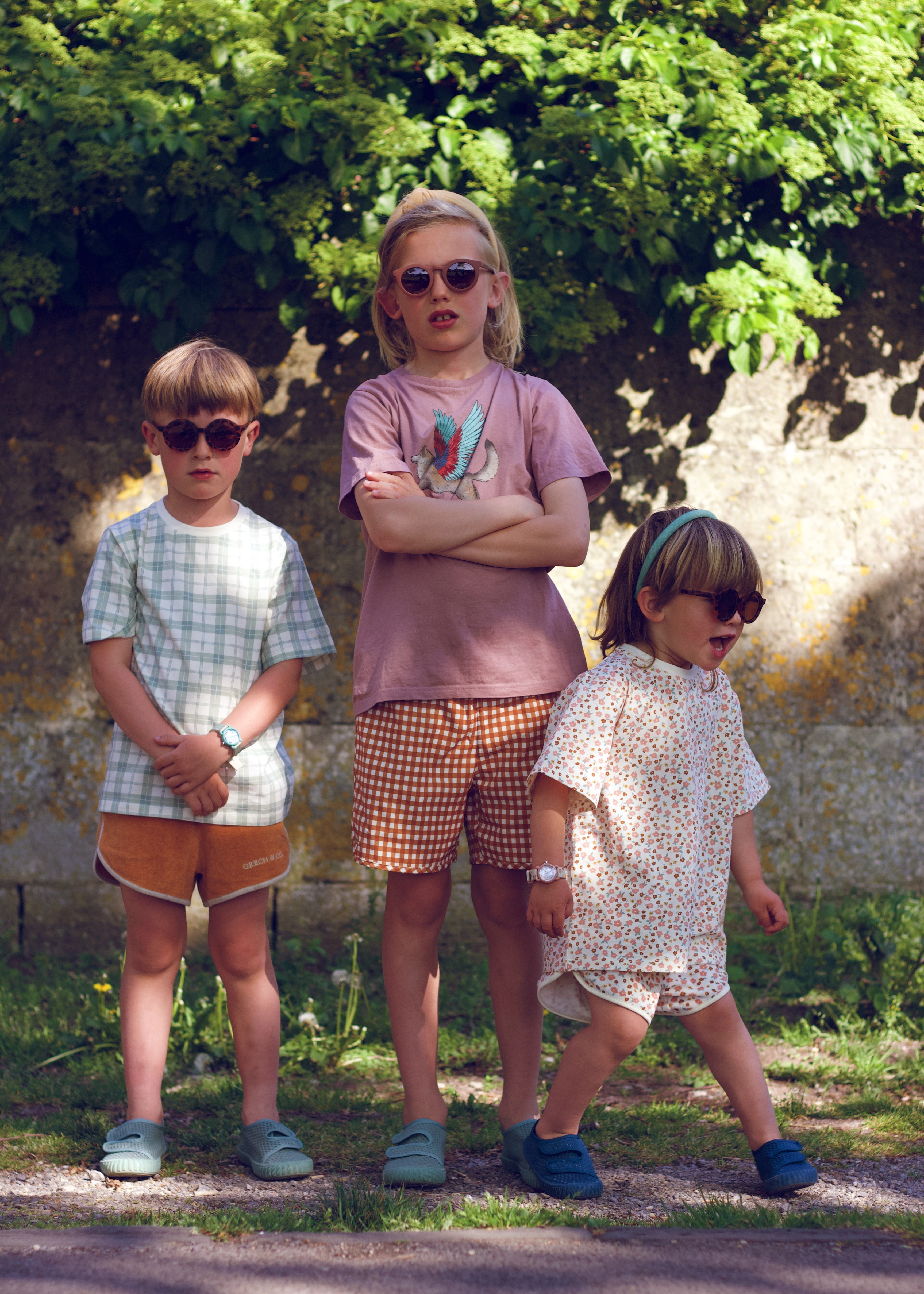 Classic | Sustainable Sunglasses | Plant-based Bendable Polarized - Teen | 9-14 Y | Mallow