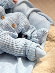 Classic Booties - Powder Blue