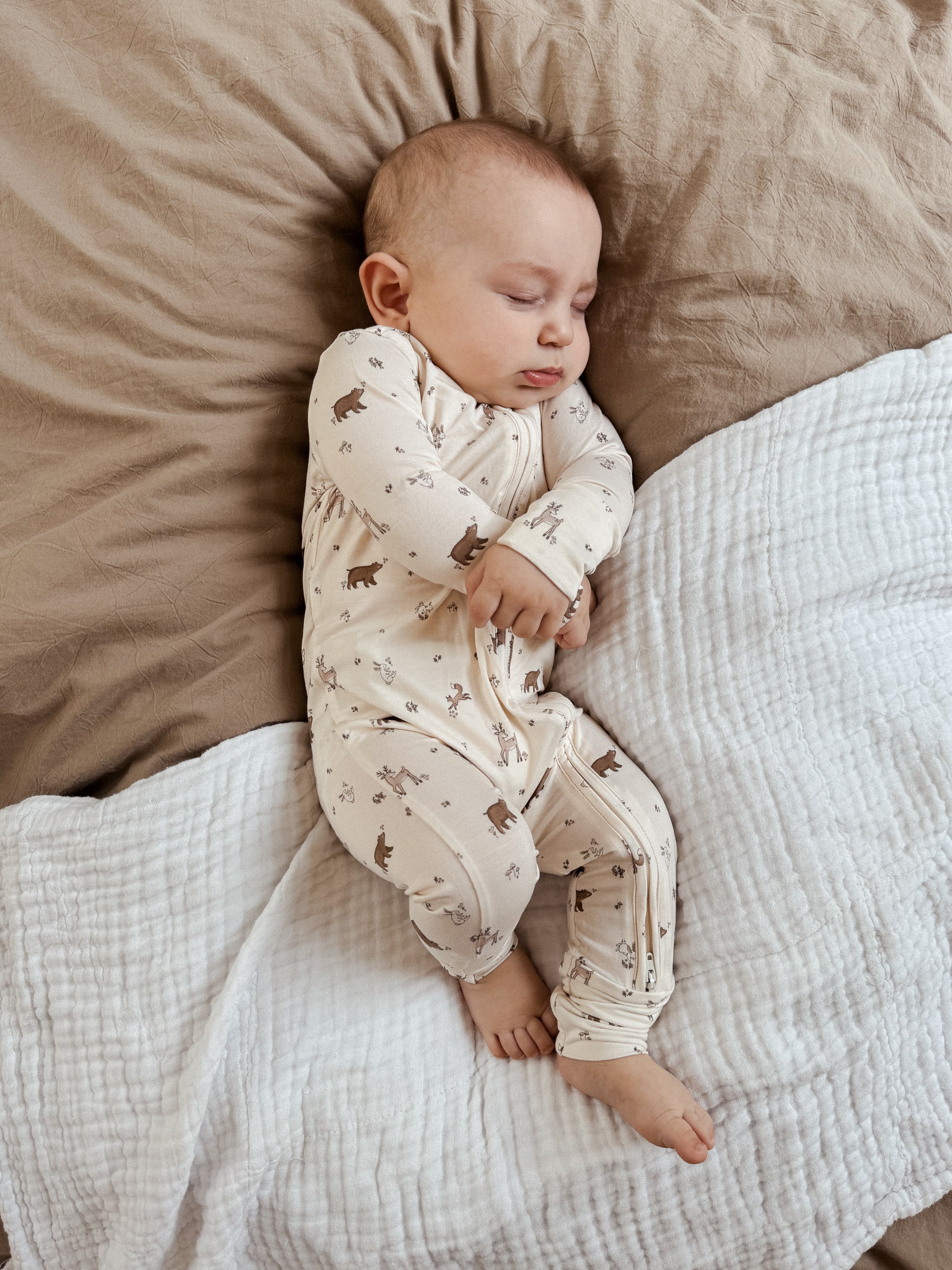 Woodland Forest Bamboo Jumpsuit