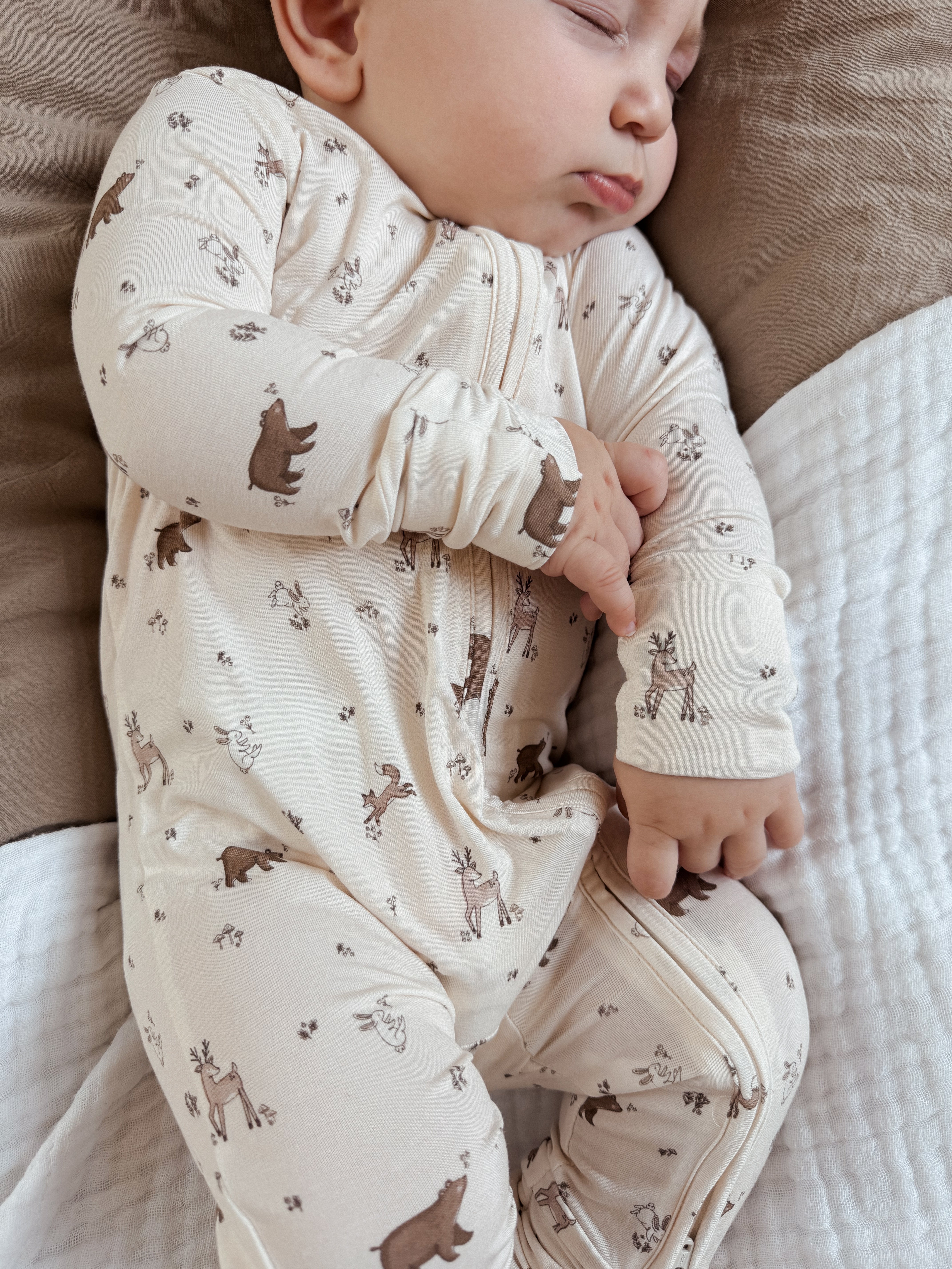 Woodland Forest Bamboo Jumpsuit