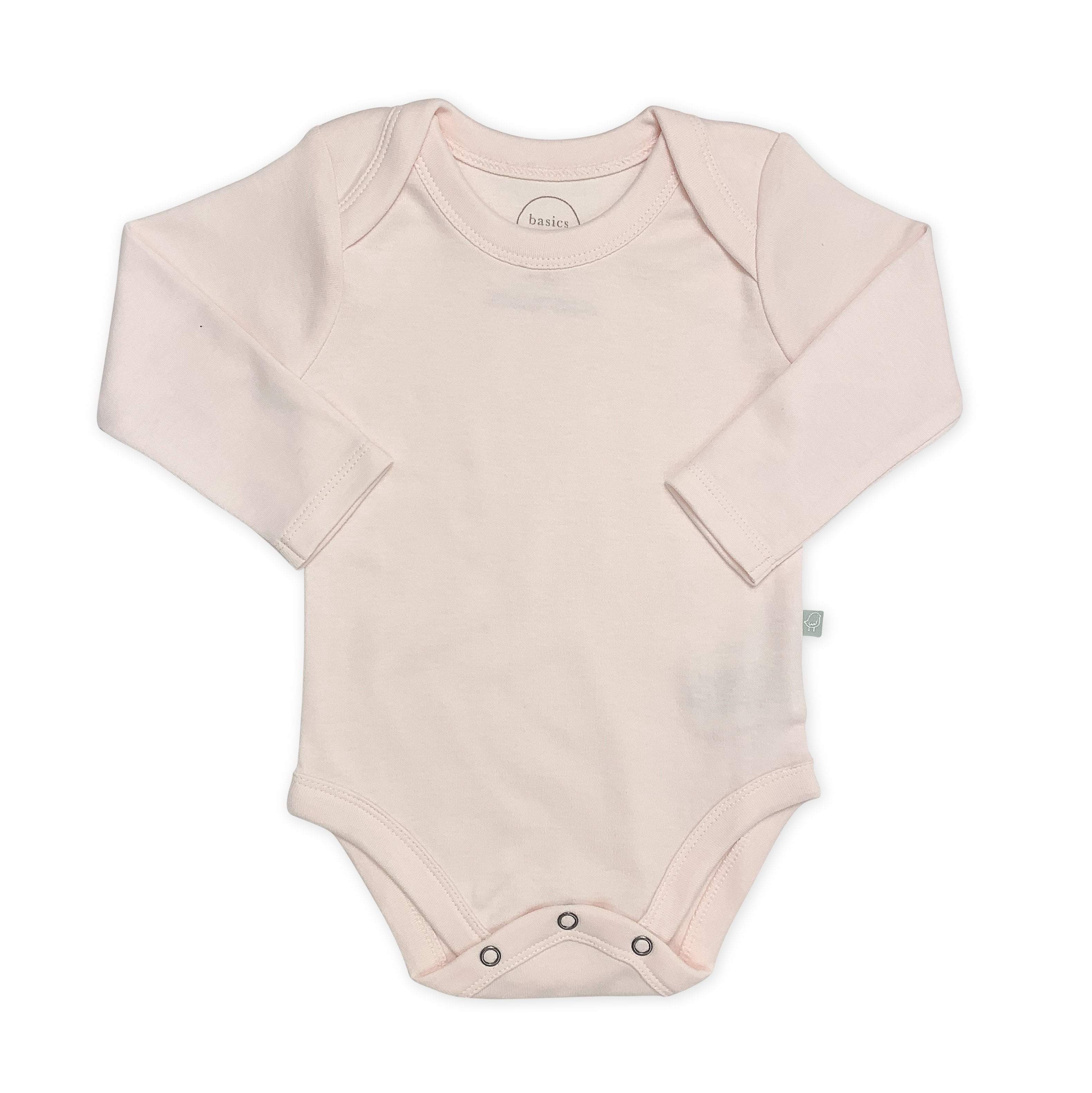Basics Long Bodysuit | Pink
